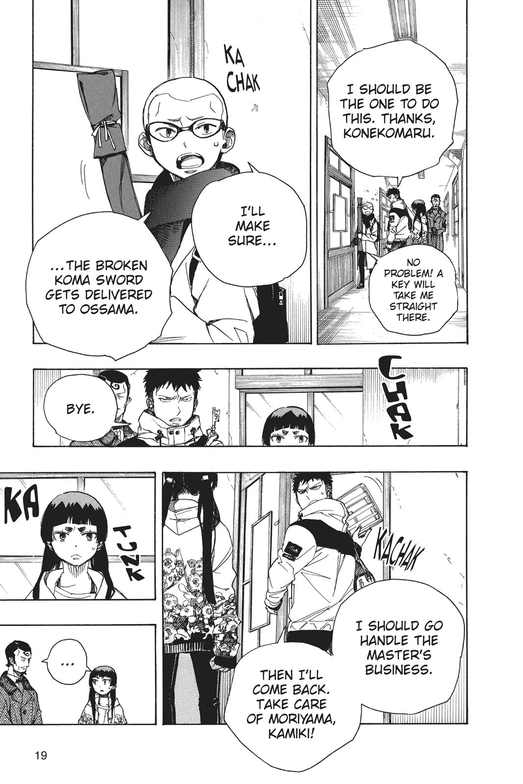 Blue Exorcist Chapter 99 - Page 19