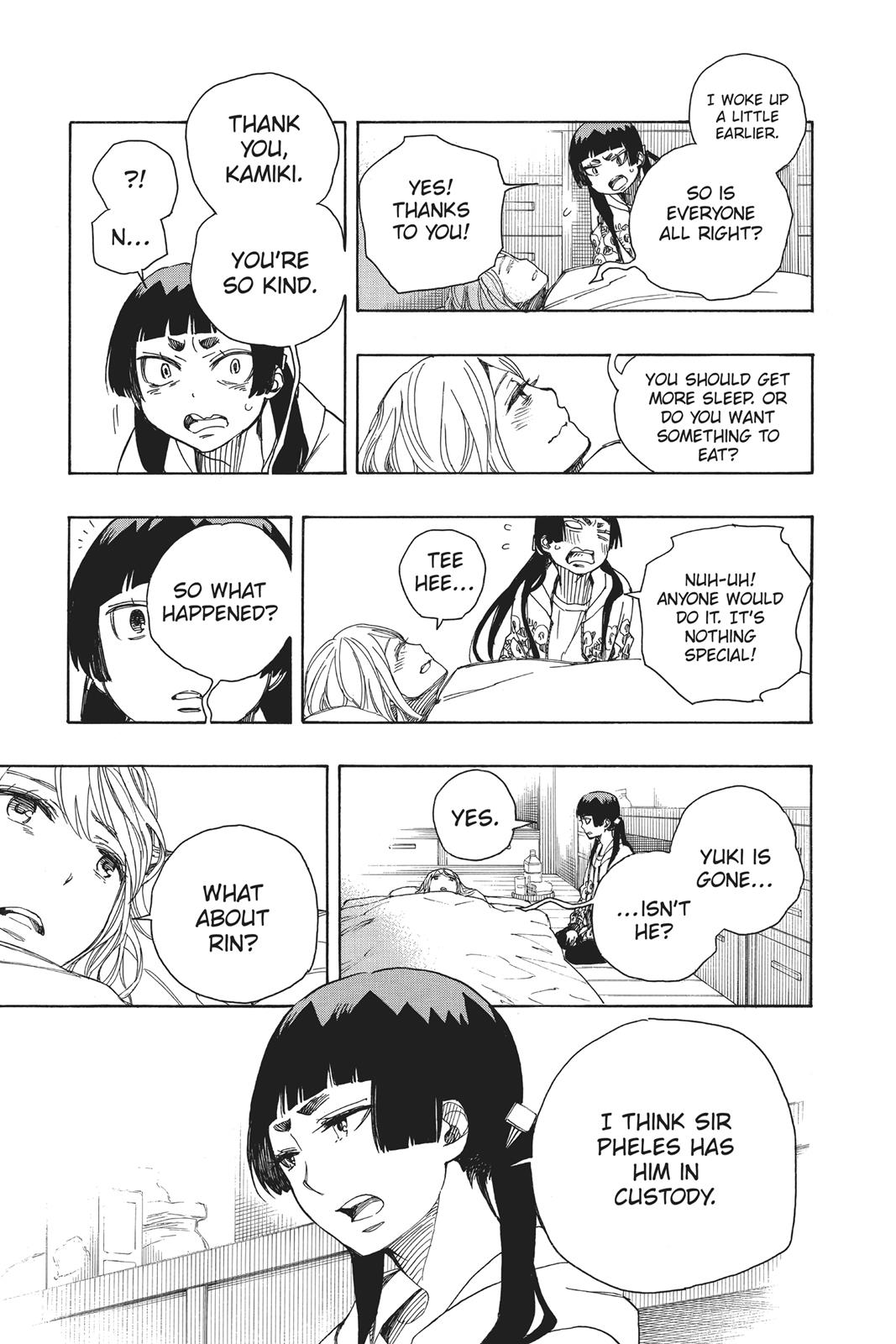 Blue Exorcist Chapter 99 - Page 21