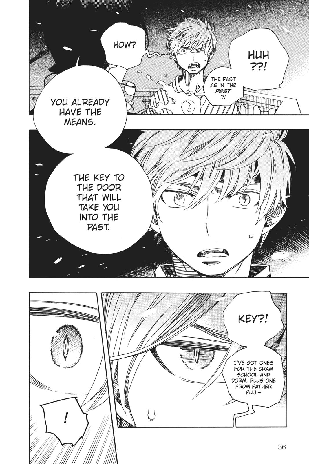 Blue Exorcist Chapter 99 - Page 36