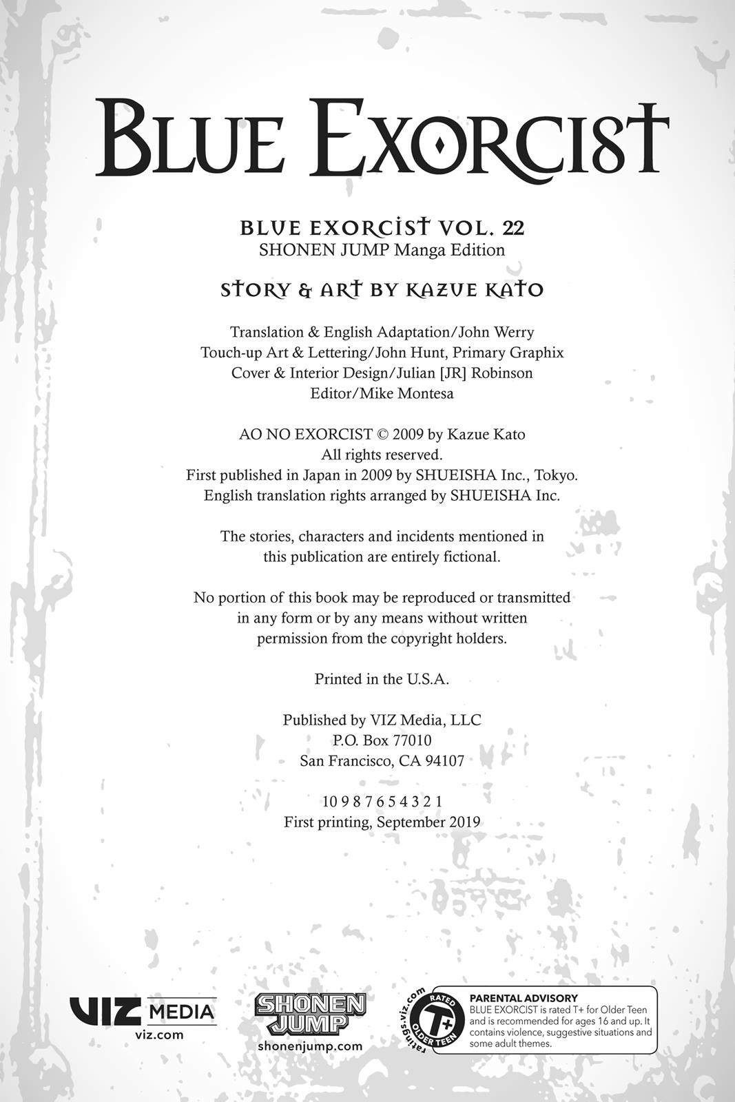 Blue Exorcist Chapter 103 - Page 44