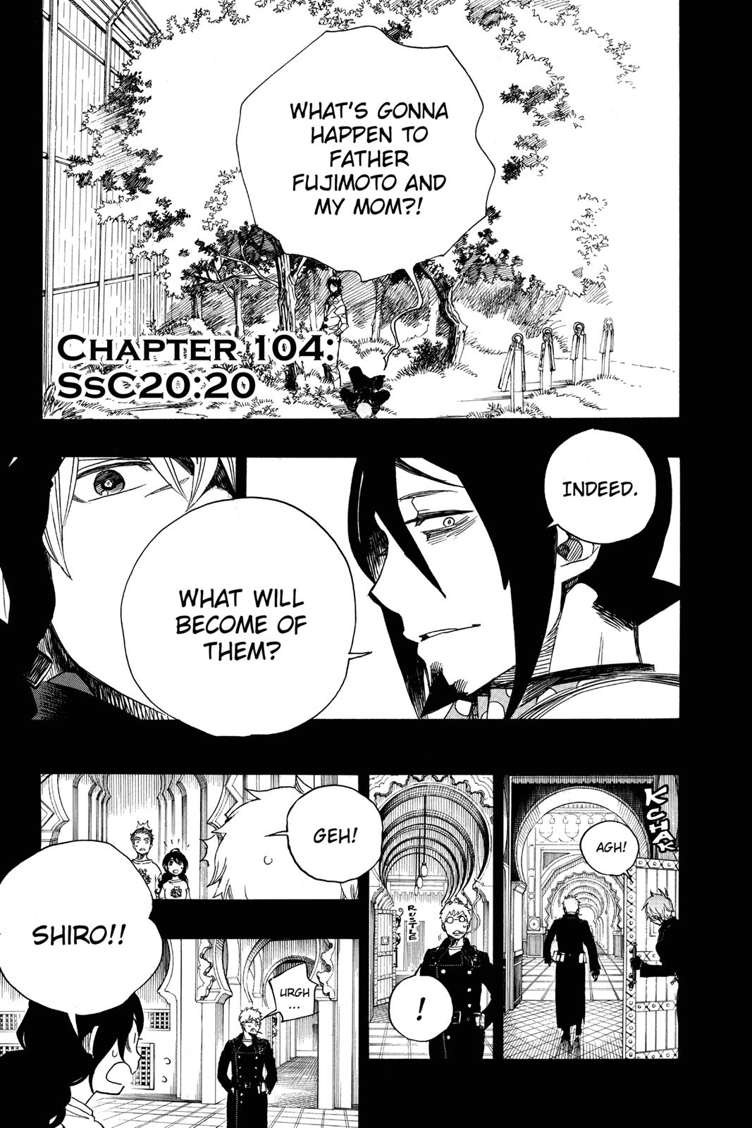 Blue Exorcist Chapter 104 - Page 8