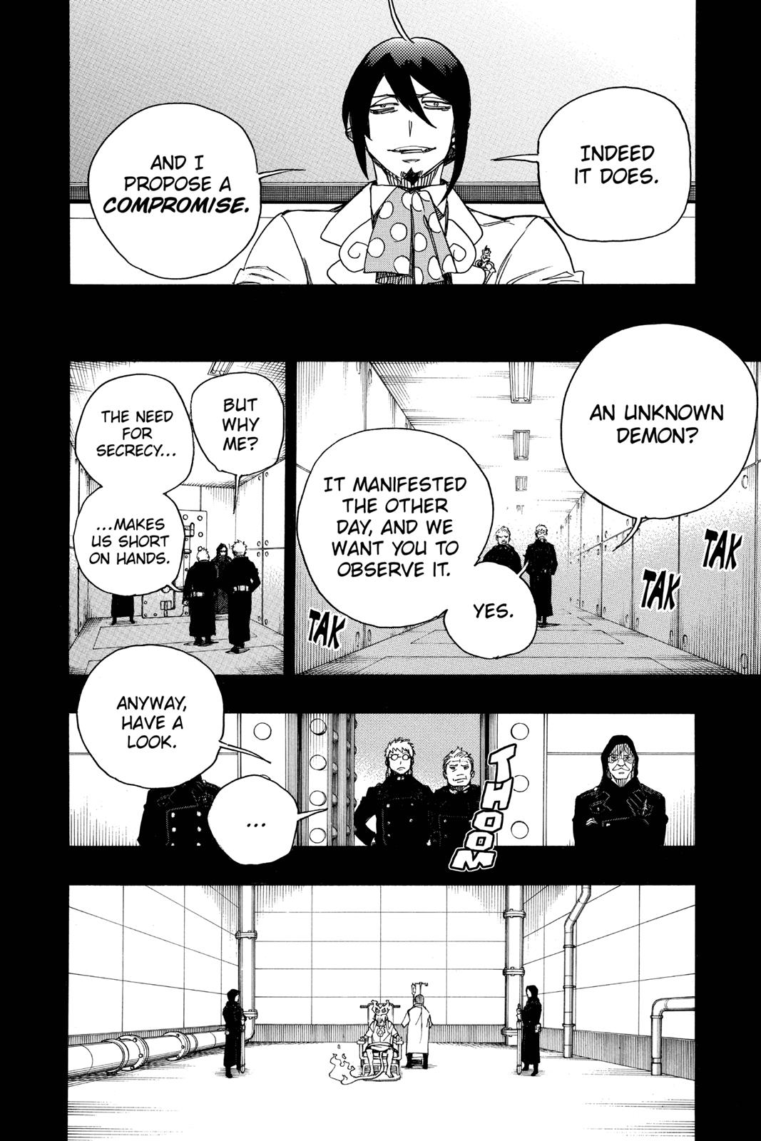 Blue Exorcist Chapter 104 - Page 35