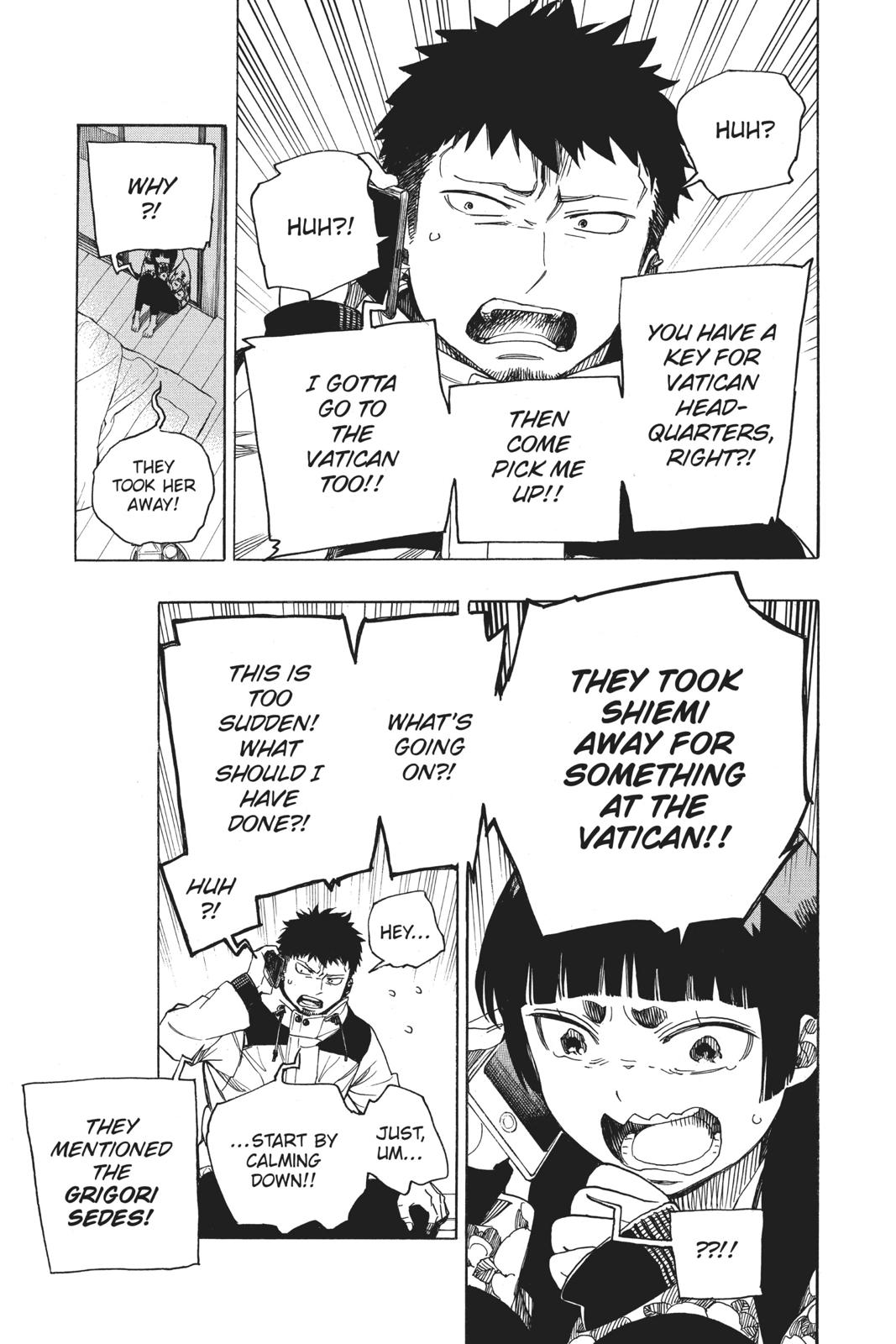 Blue Exorcist Chapter 110 - Page 21