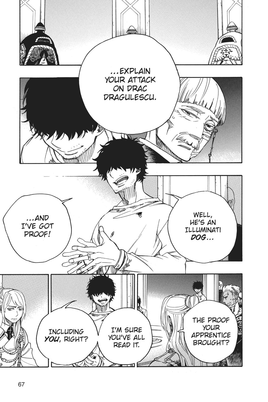 Blue Exorcist Chapter 110 - Page 25