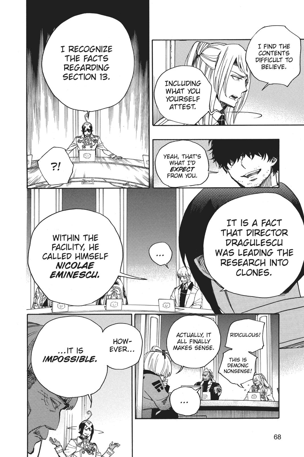 Blue Exorcist Chapter 110 - Page 26