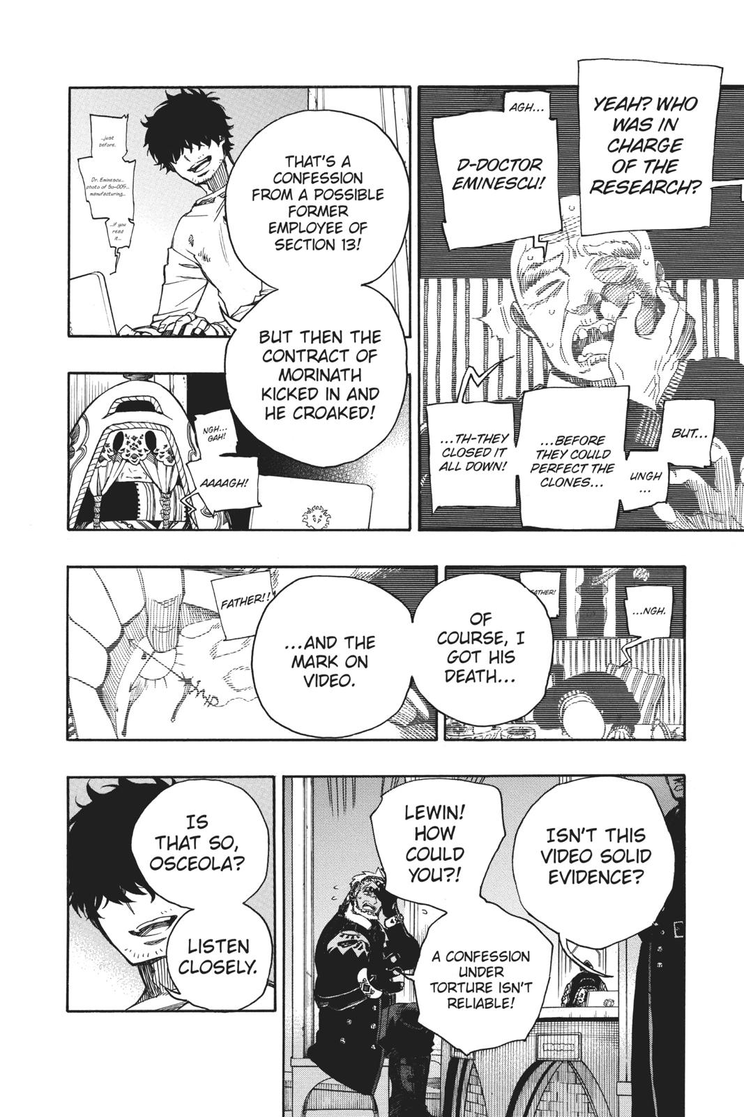 Blue Exorcist Chapter 110 - Page 28