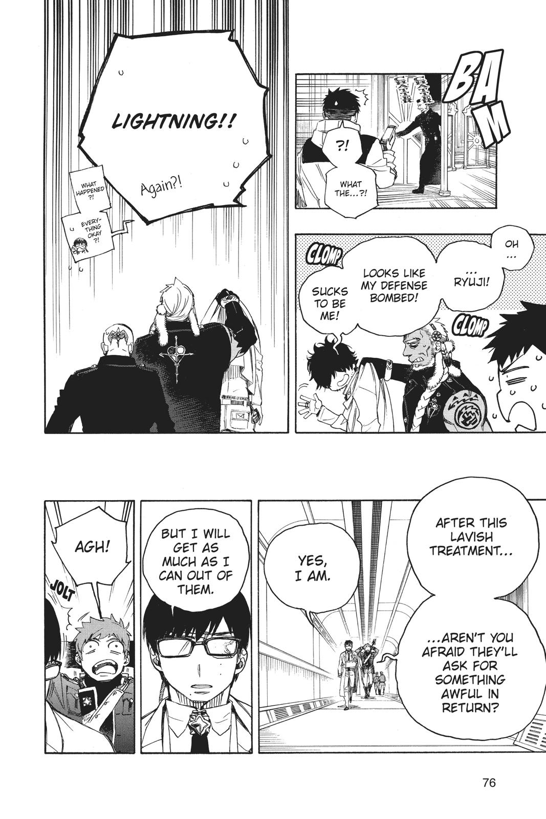 Blue Exorcist Chapter 110 - Page 34