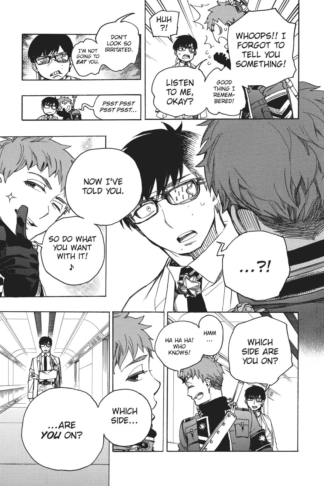 Blue Exorcist Chapter 110 - Page 35
