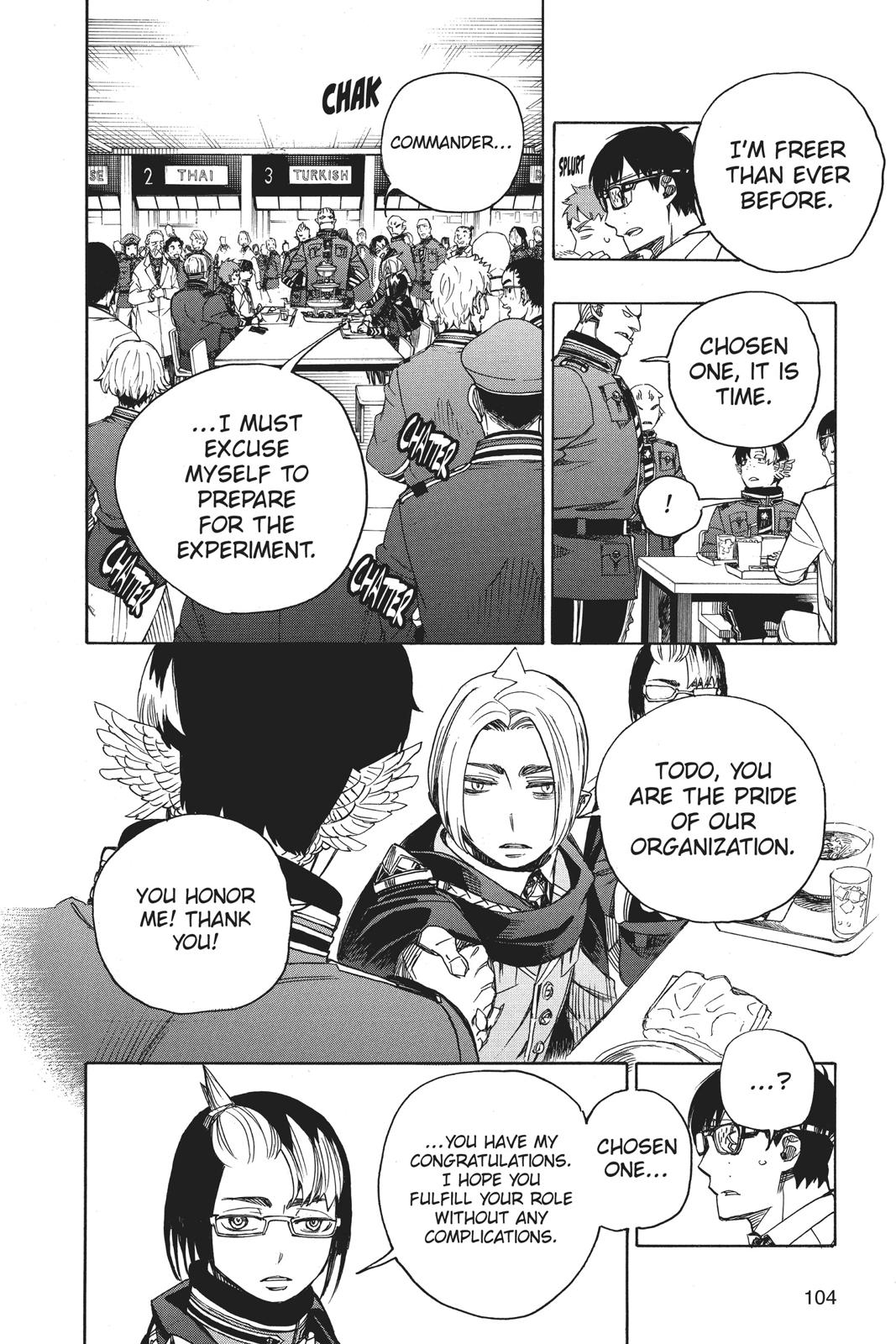 Blue Exorcist Chapter 111 - Page 24
