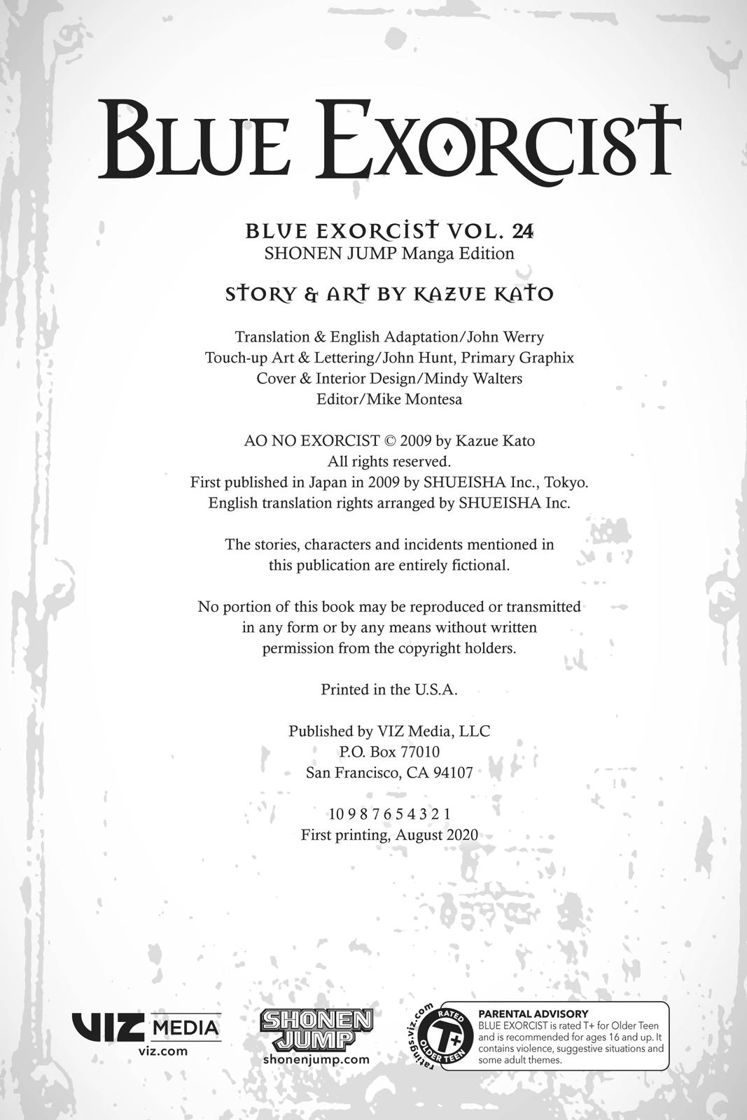 Blue Exorcist Chapter 114 - Page 42