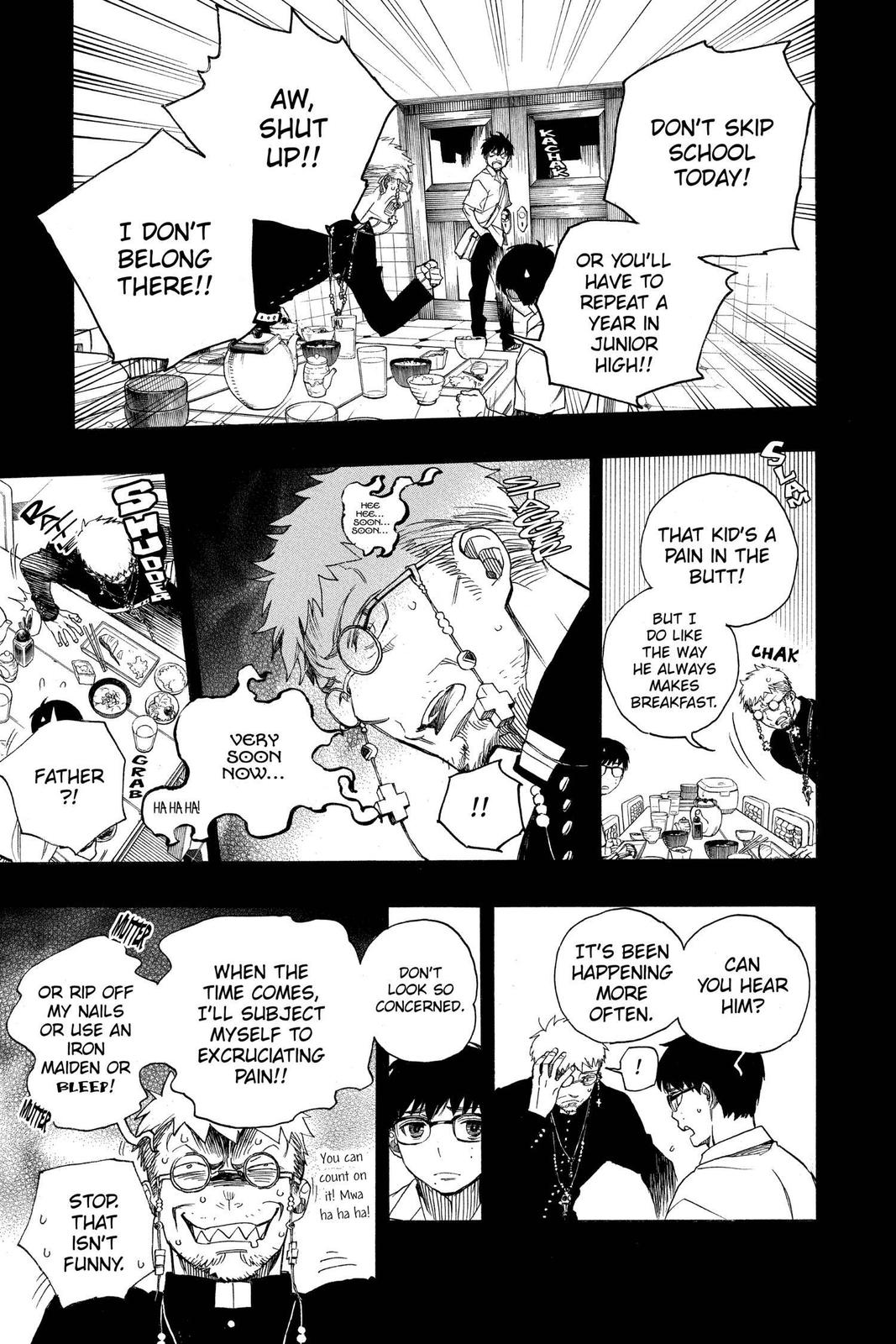 Blue Exorcist Chapter 120 - Page 15