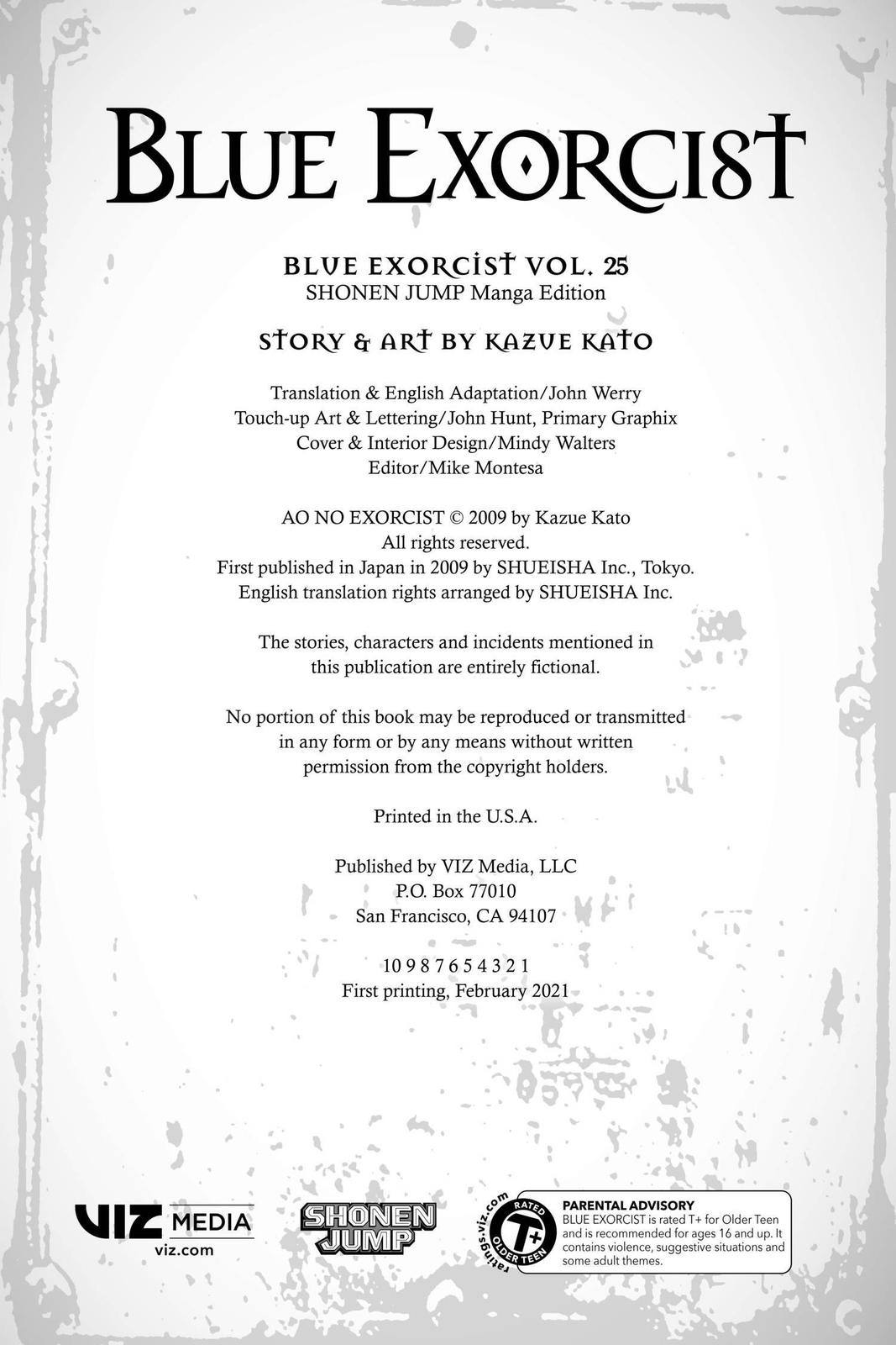 Blue Exorcist Chapter 120 - Page 59