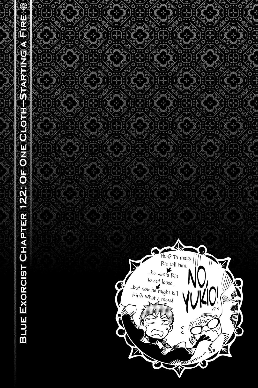Blue Exorcist Chapter 122 - Page 35