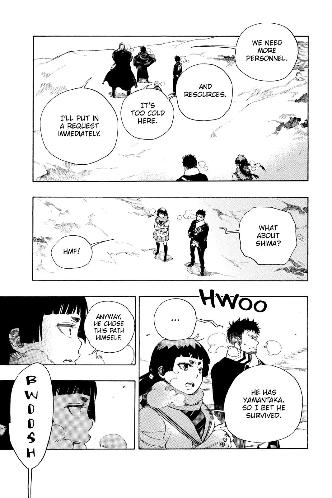 Blue Exorcist Chapter 128 - Page 7
