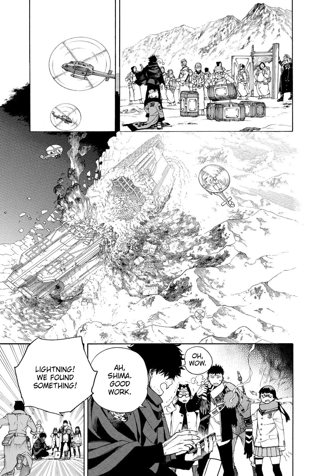 Blue Exorcist Chapter 128 - Page 9