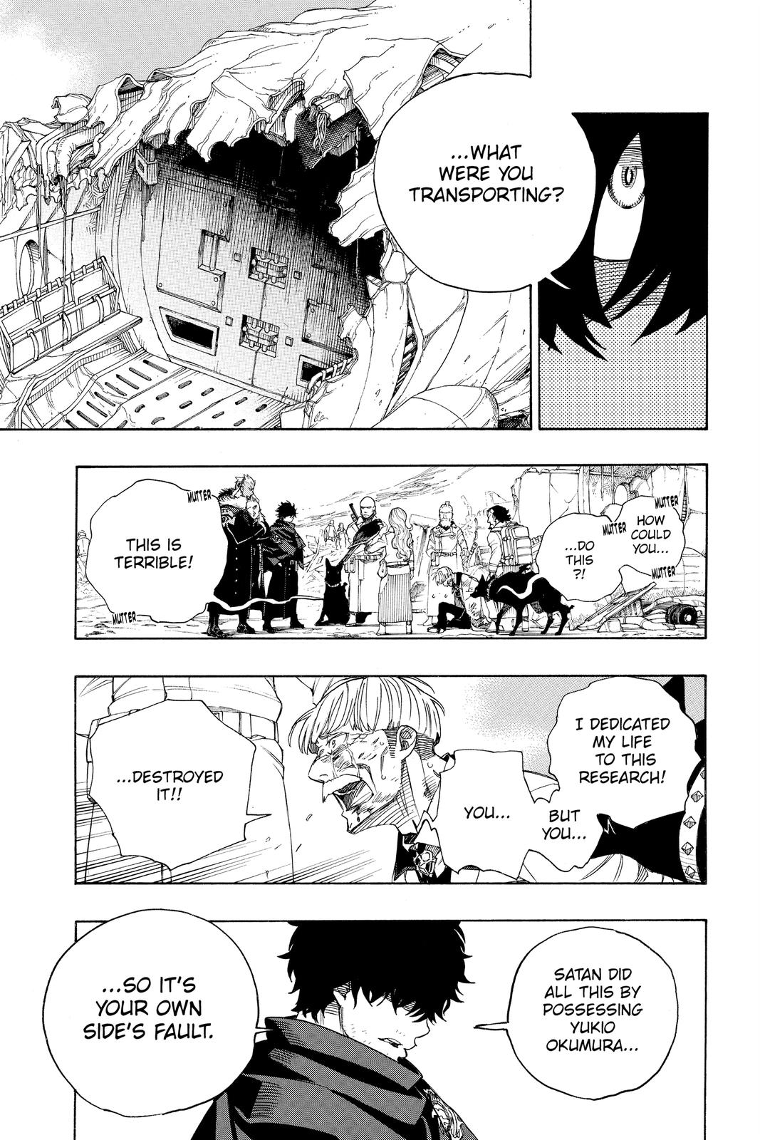Blue Exorcist Chapter 128 - Page 11