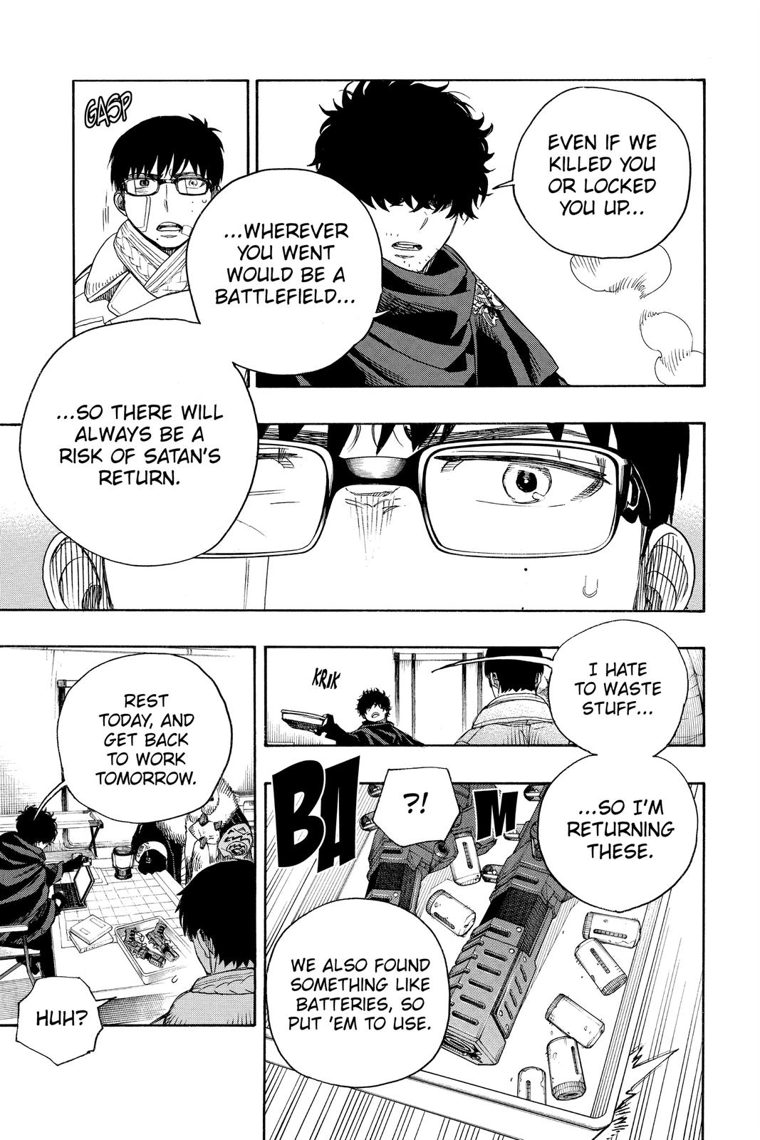 Blue Exorcist Chapter 128 - Page 19