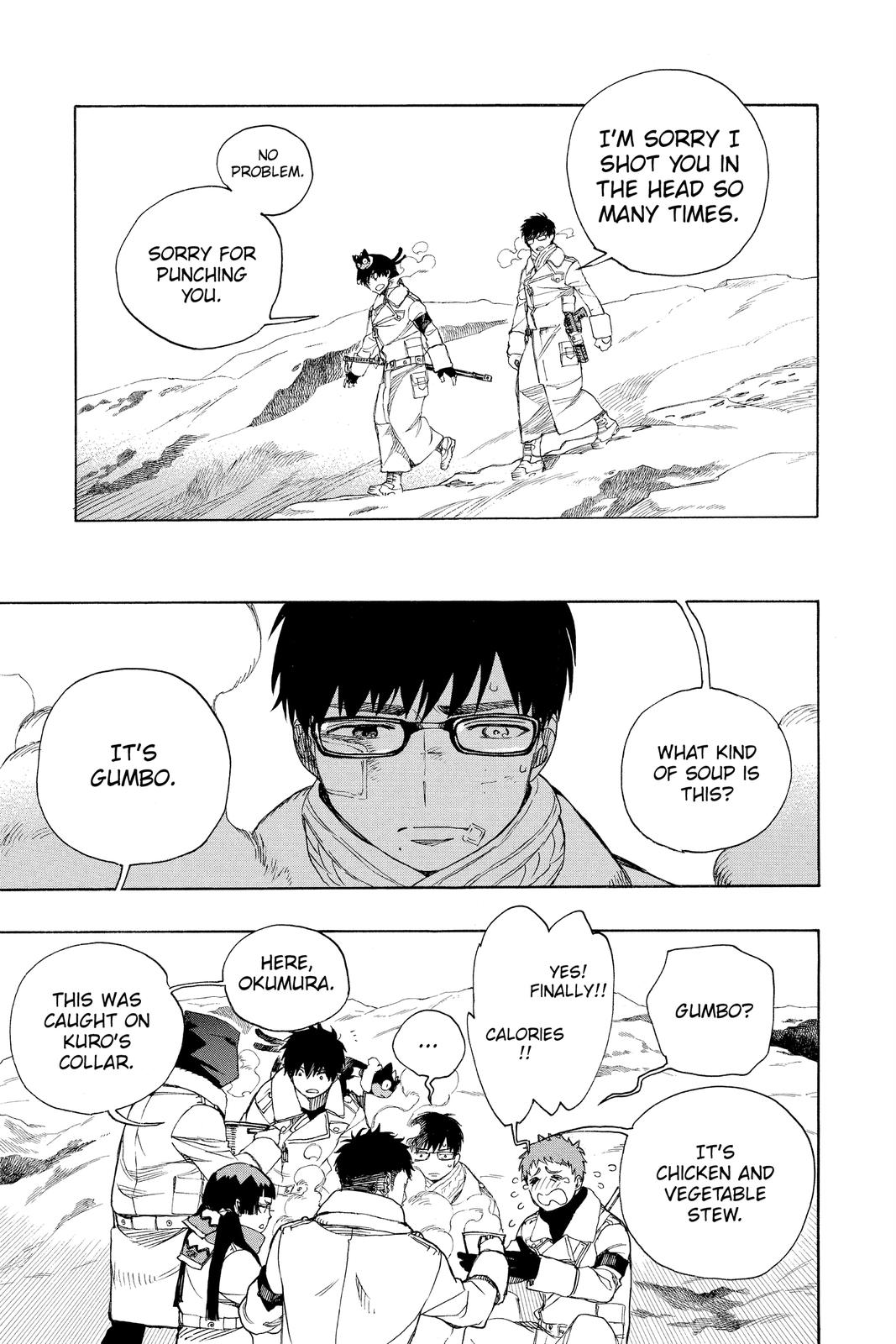 Blue Exorcist Chapter 128 - Page 33