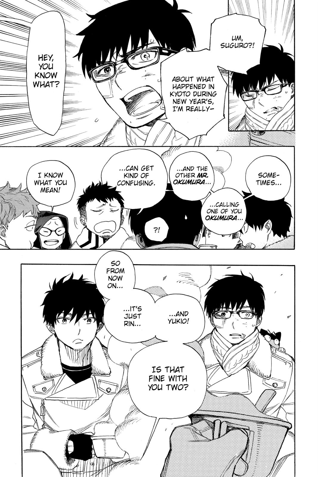 Blue Exorcist Chapter 128 - Page 35