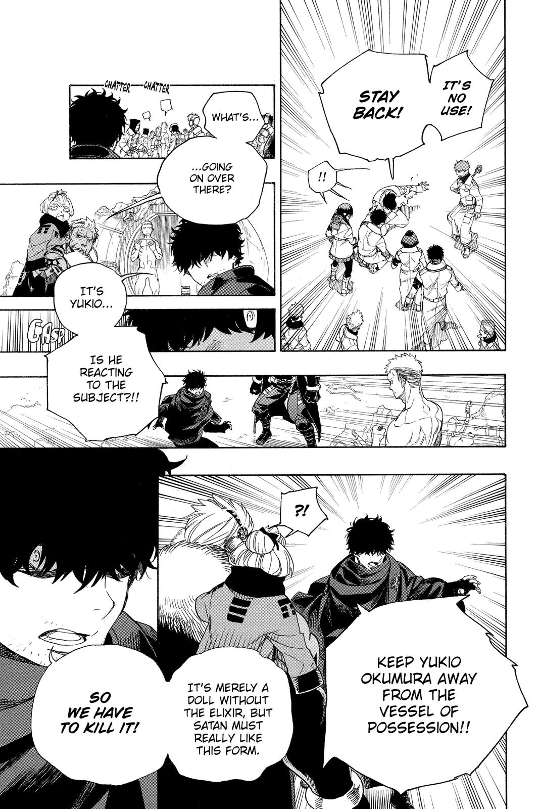Blue Exorcist Chapter 129 - Page 3