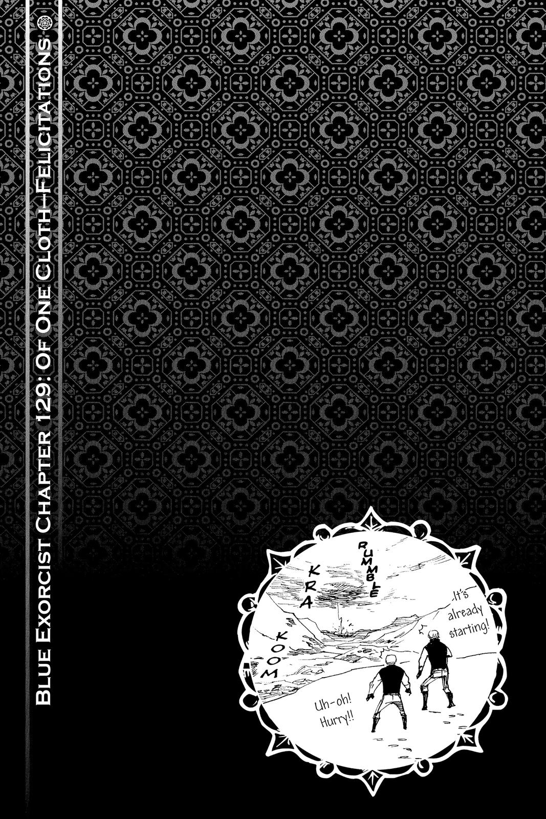 Blue Exorcist Chapter 129 - Page 34