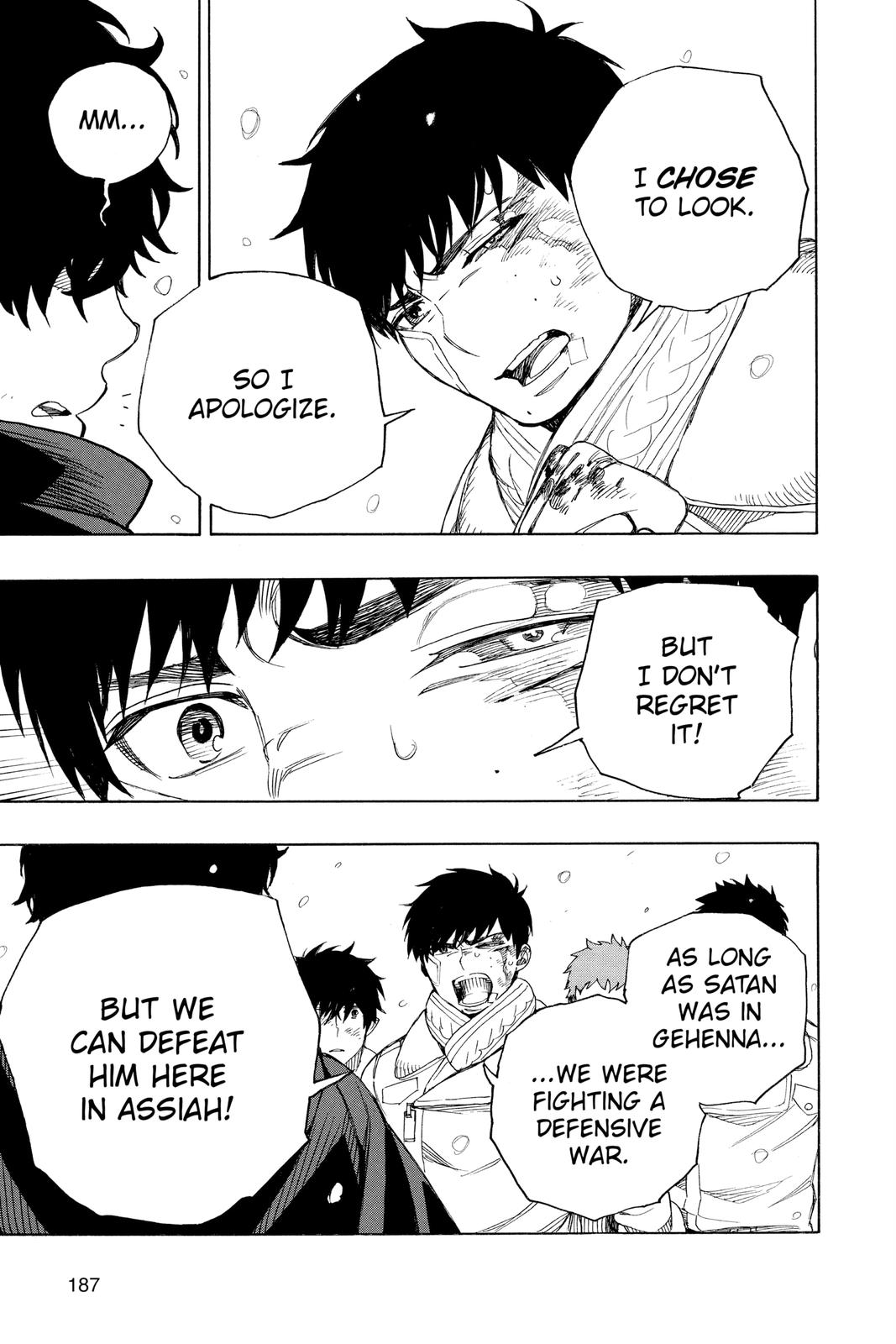Blue Exorcist Chapter 130 - Page 22