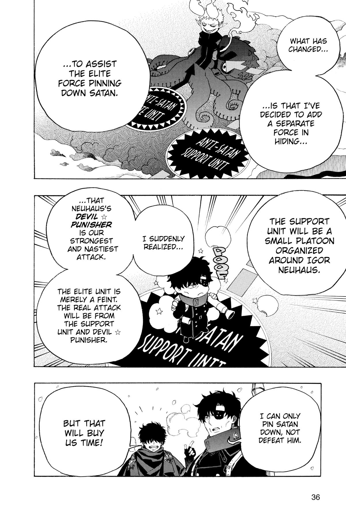 Blue Exorcist Chapter 131 - Page 37