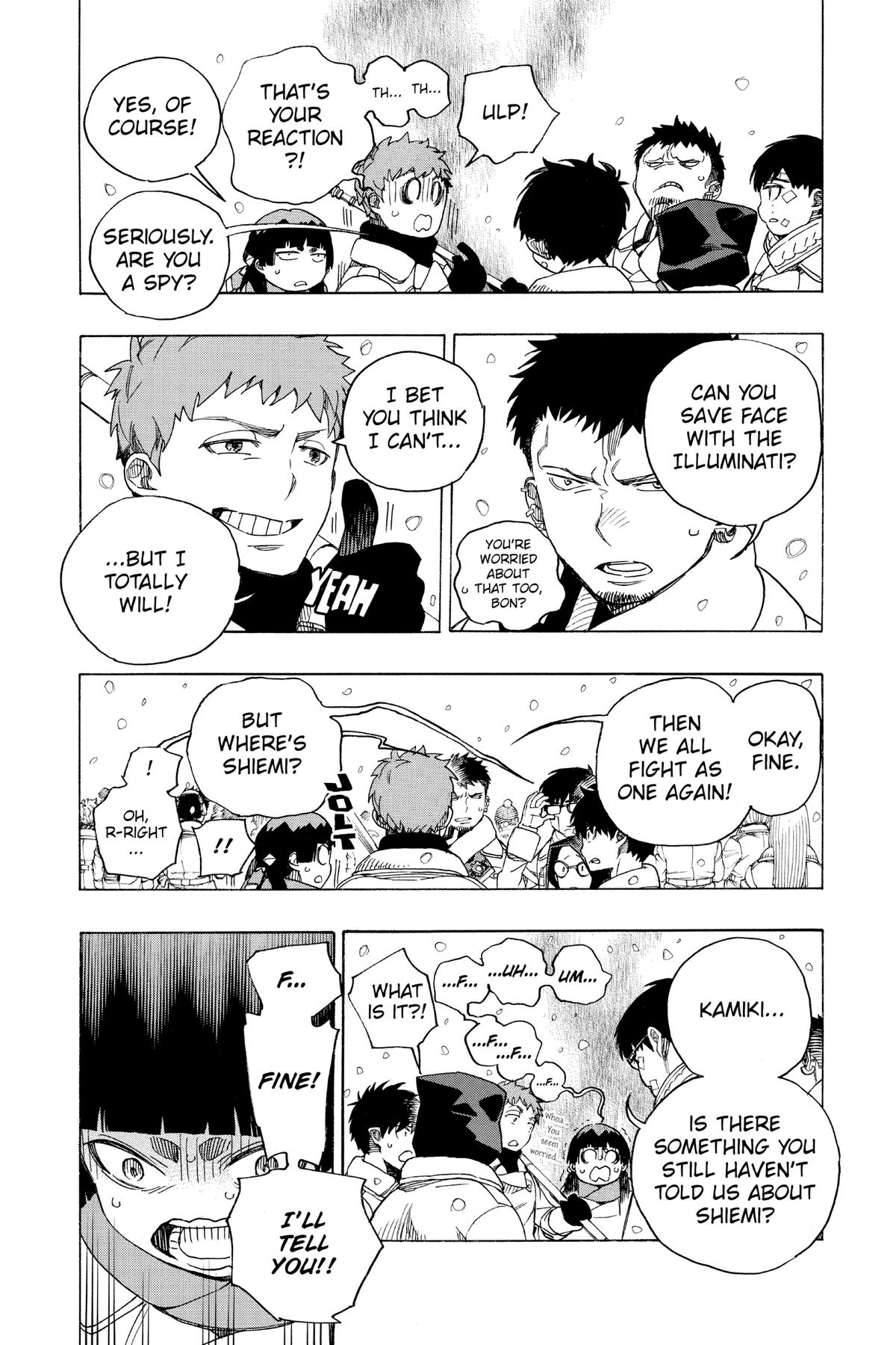 Blue Exorcist Chapter 131 - Page 39