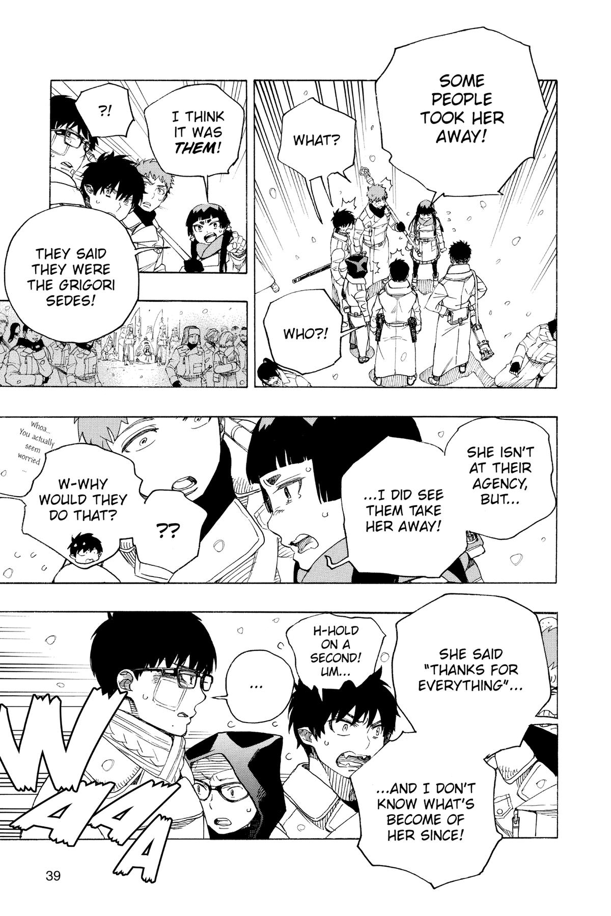 Blue Exorcist Chapter 131 - Page 40