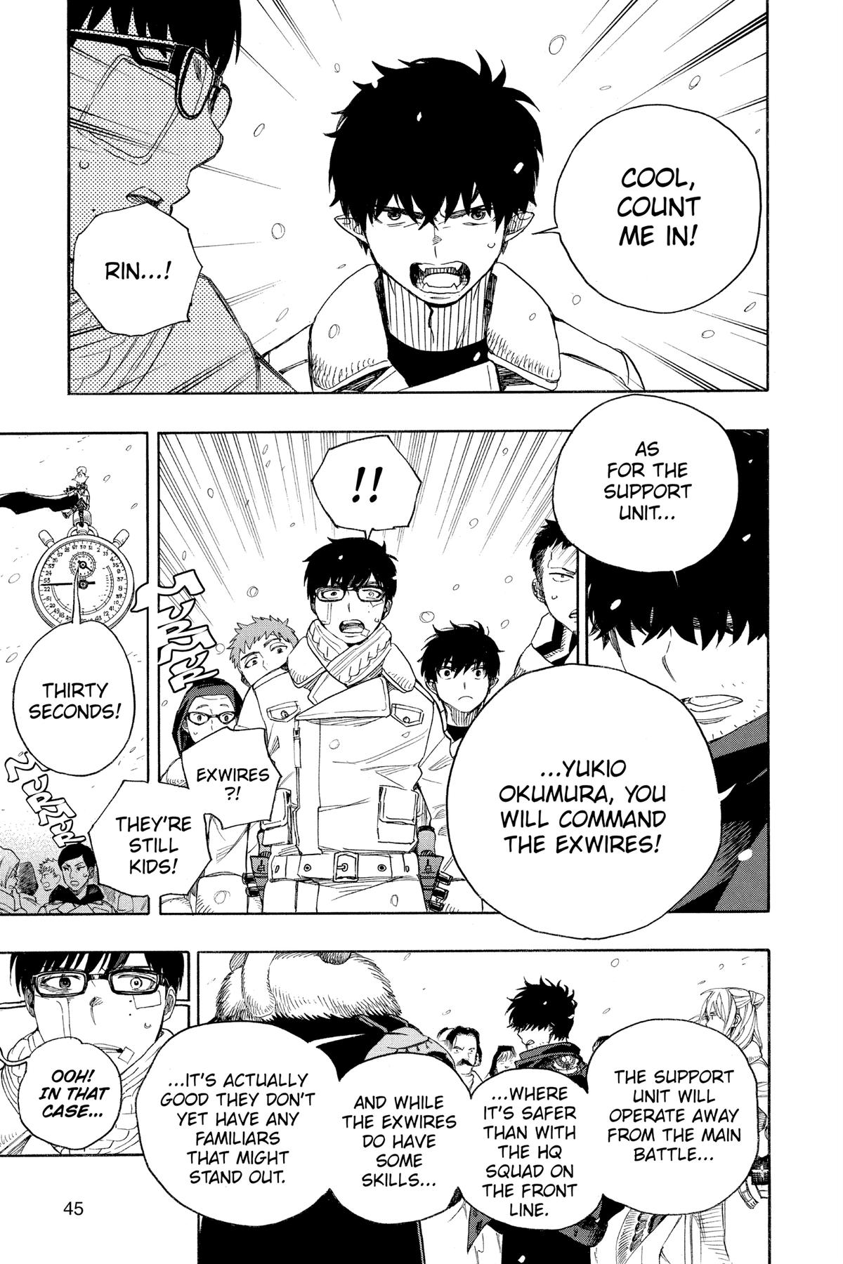 Blue Exorcist Chapter 131 - Page 46