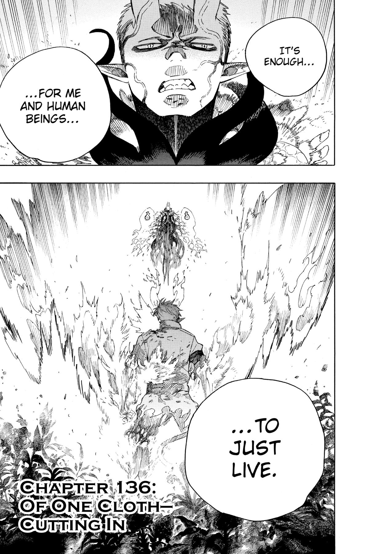 Blue Exorcist Chapter 136 - Page 8