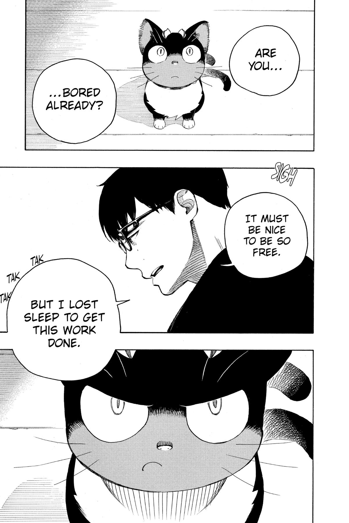 Blue Exorcist Chapter 140.5 - Page 9