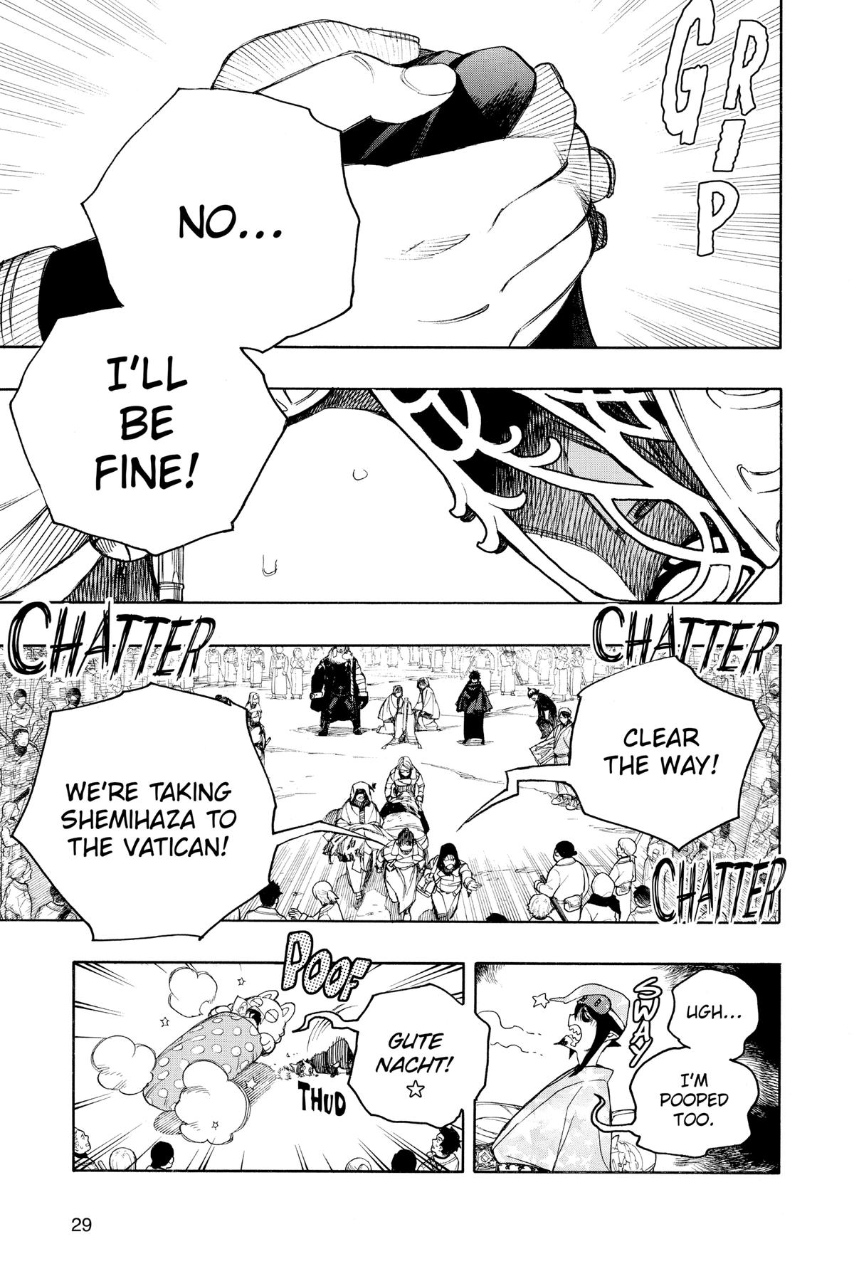 Blue Exorcist Chapter 141 - Page 28