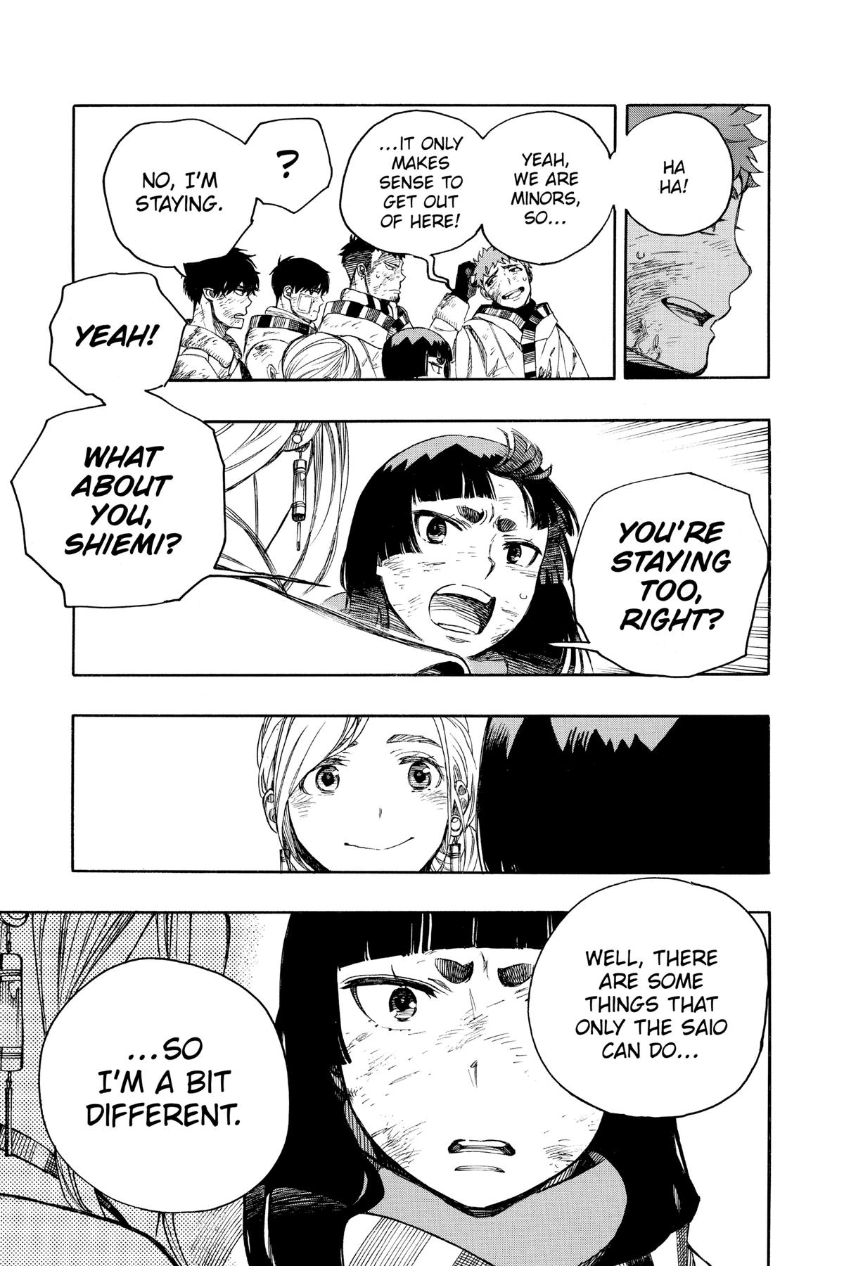 Blue Exorcist Chapter 142 - Page 19