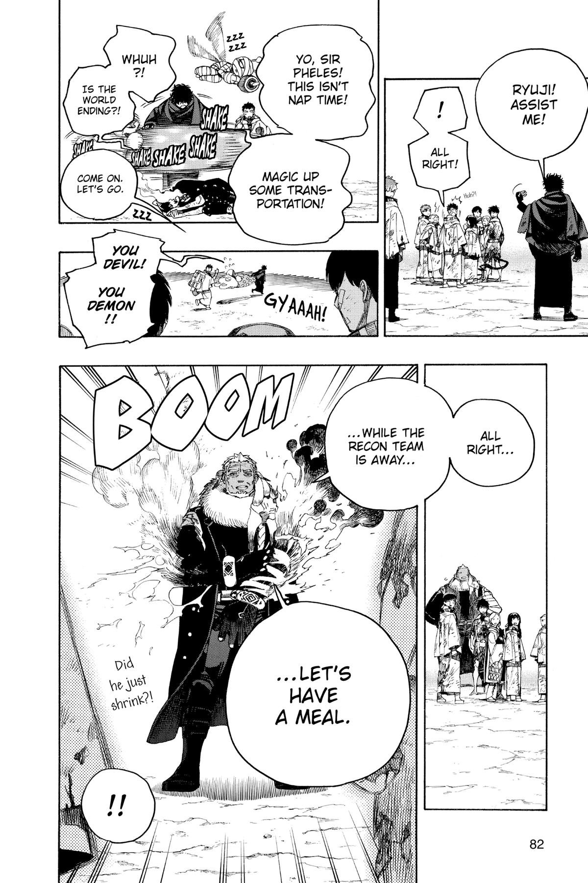 Blue Exorcist Chapter 143 - Page 12