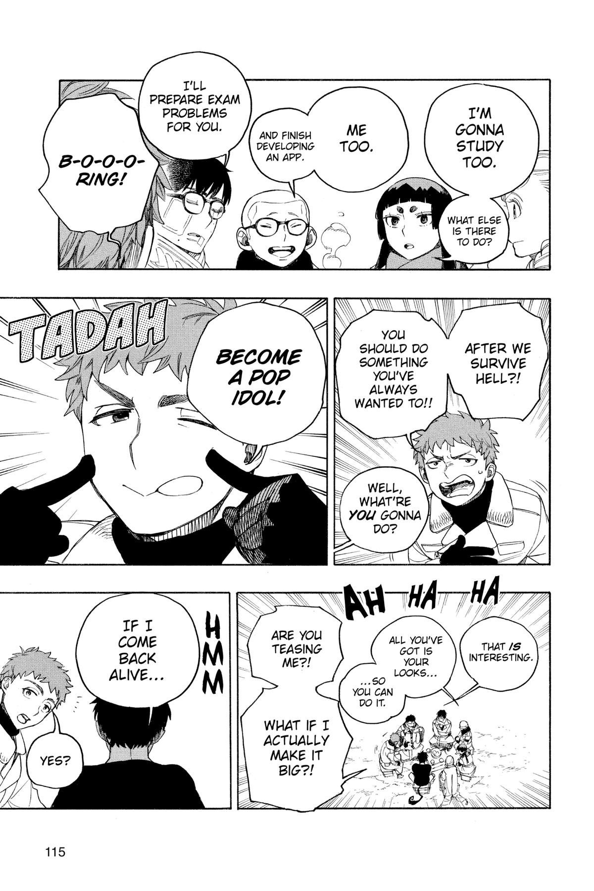 Blue Exorcist Chapter 144 - Page 9