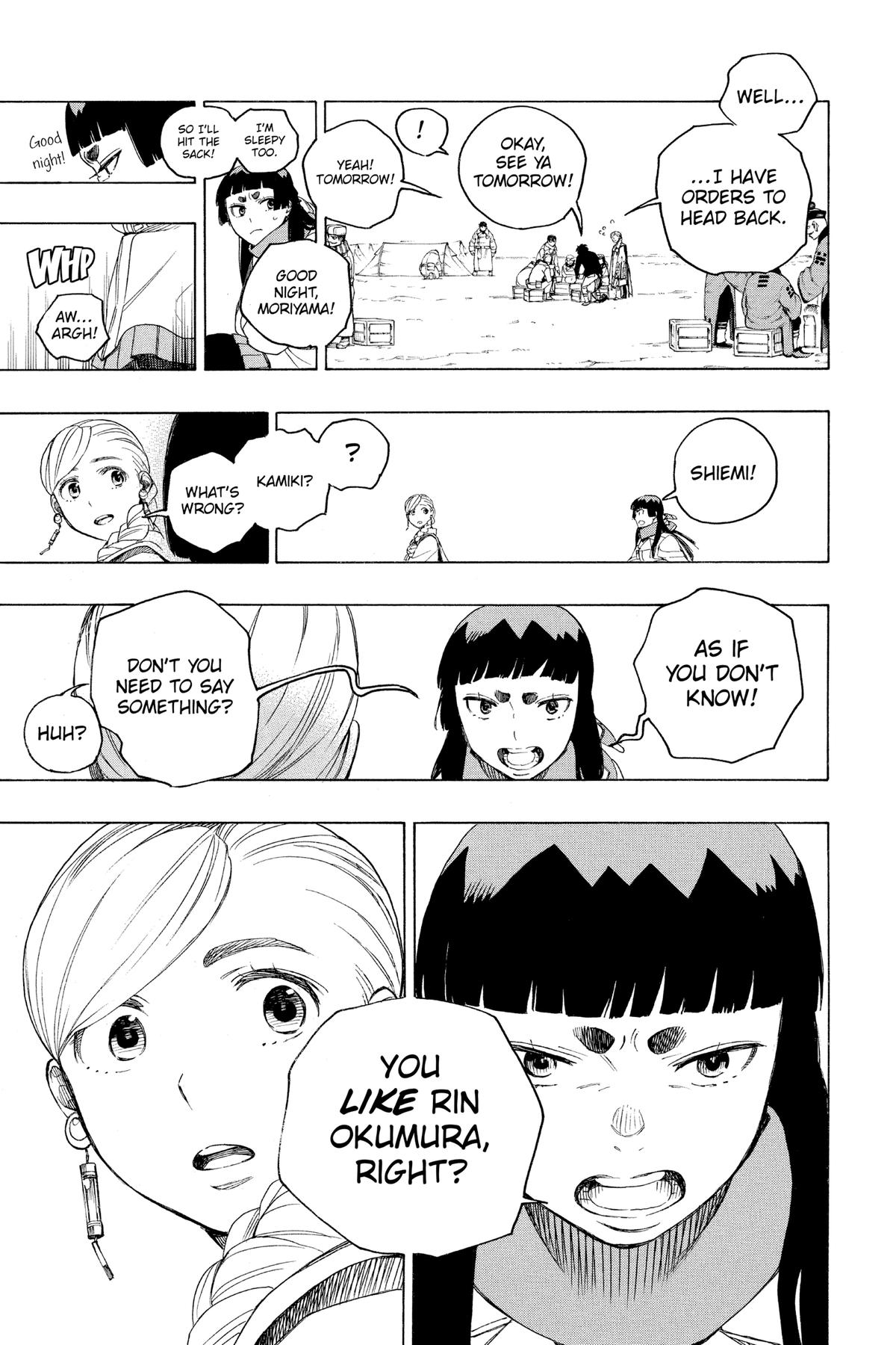 Blue Exorcist Chapter 144 - Page 13