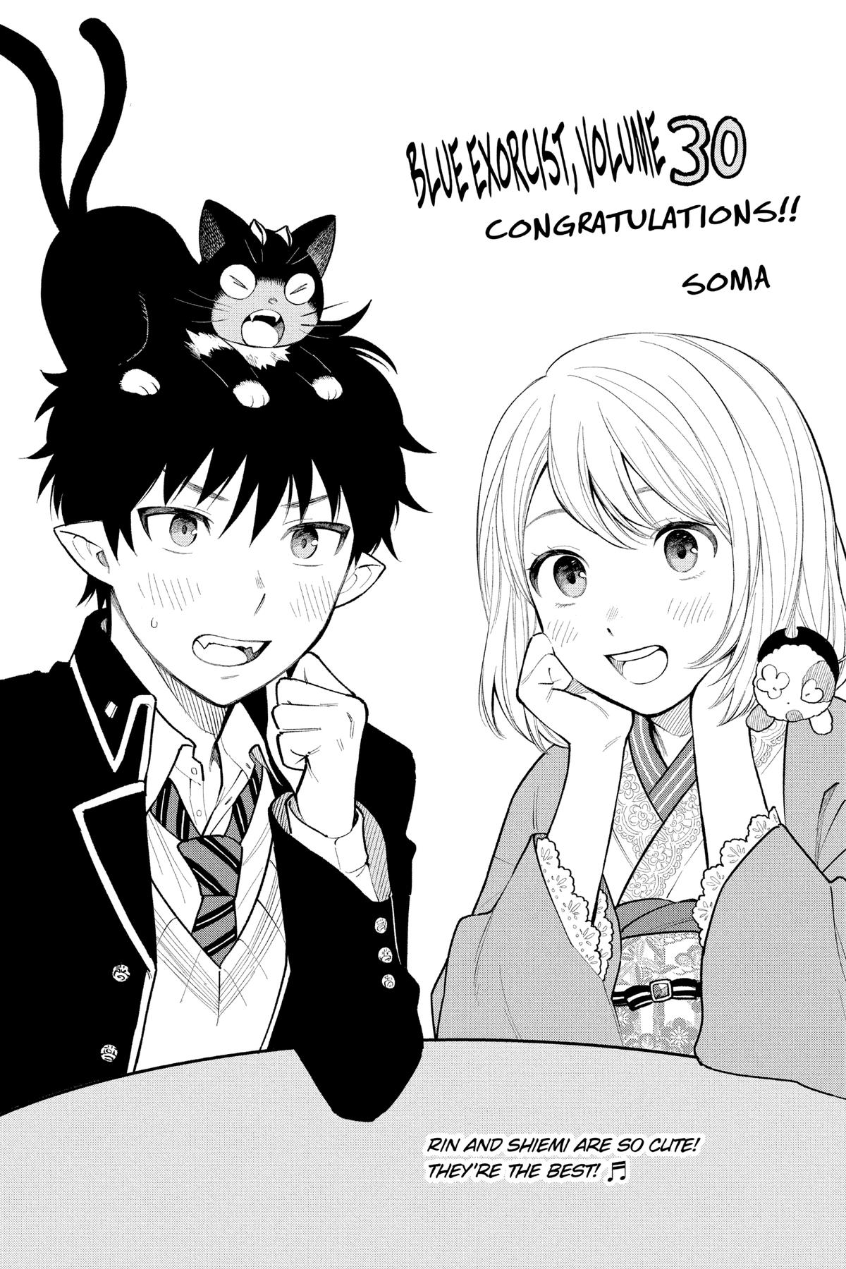 Blue Exorcist Chapter 145.5 - Page 10