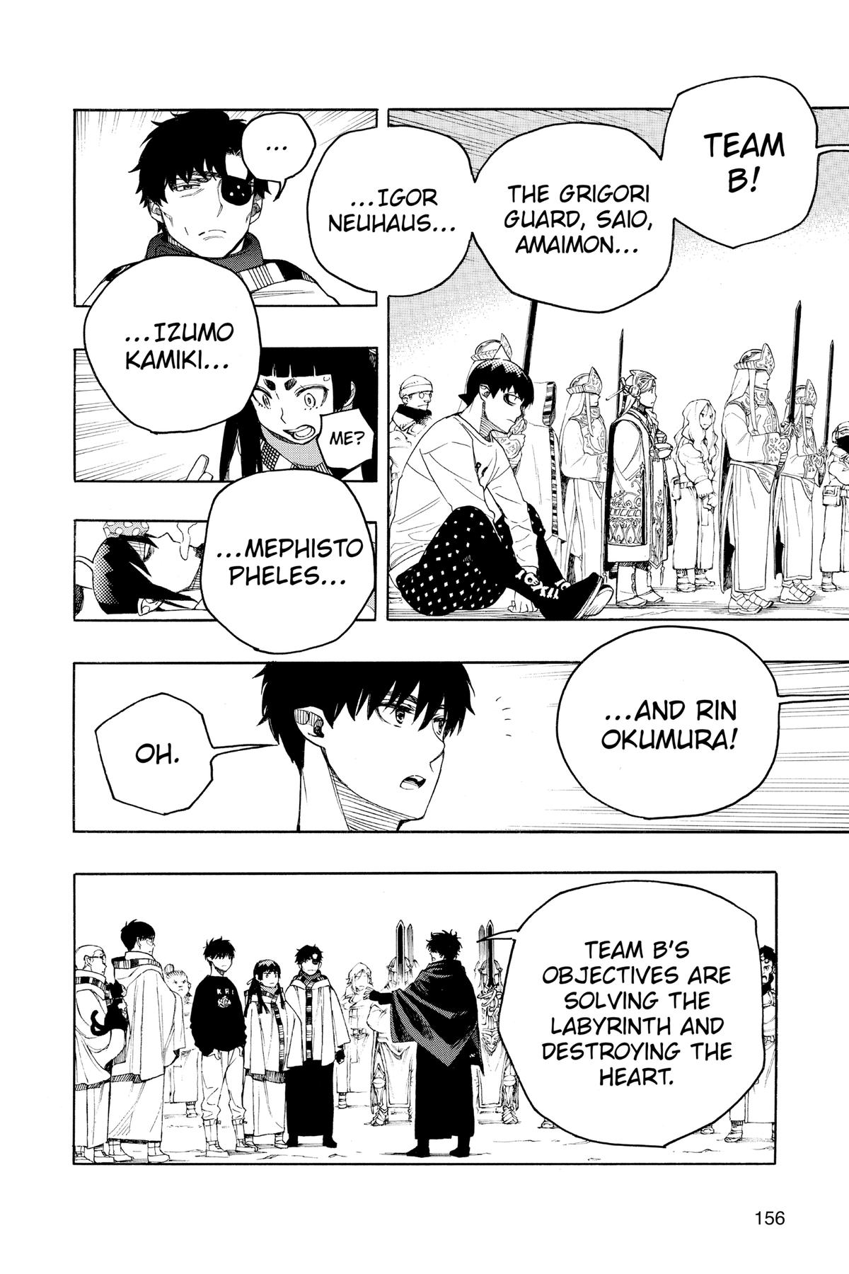 Blue Exorcist Chapter 145 - Page 14