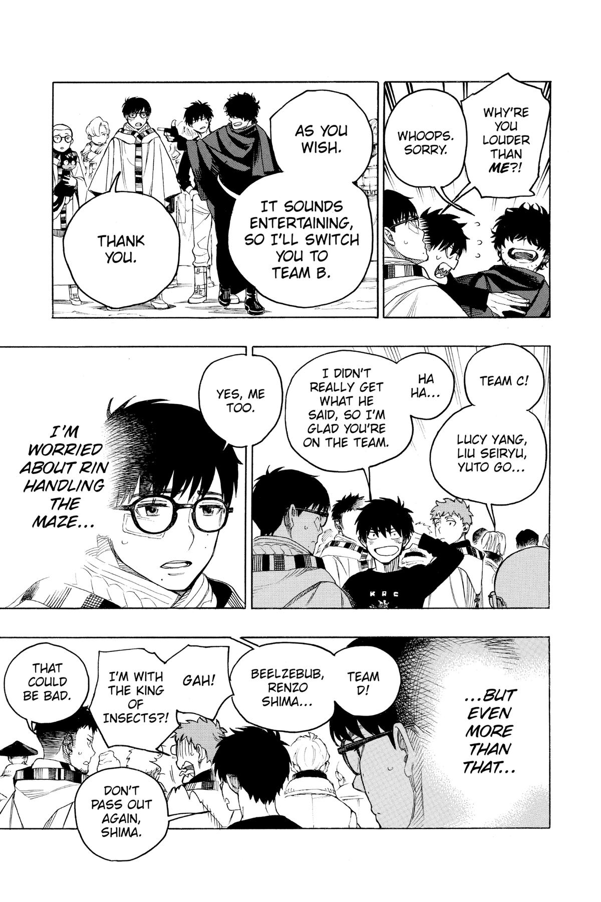 Blue Exorcist Chapter 145 - Page 17
