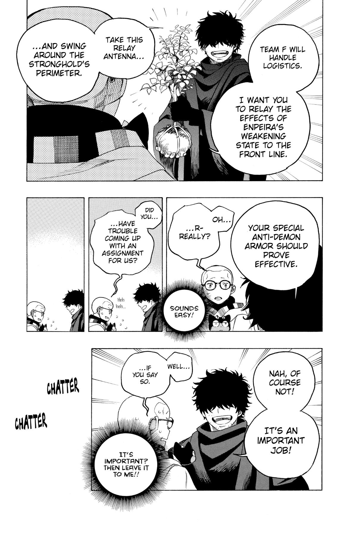 Blue Exorcist Chapter 145 - Page 19
