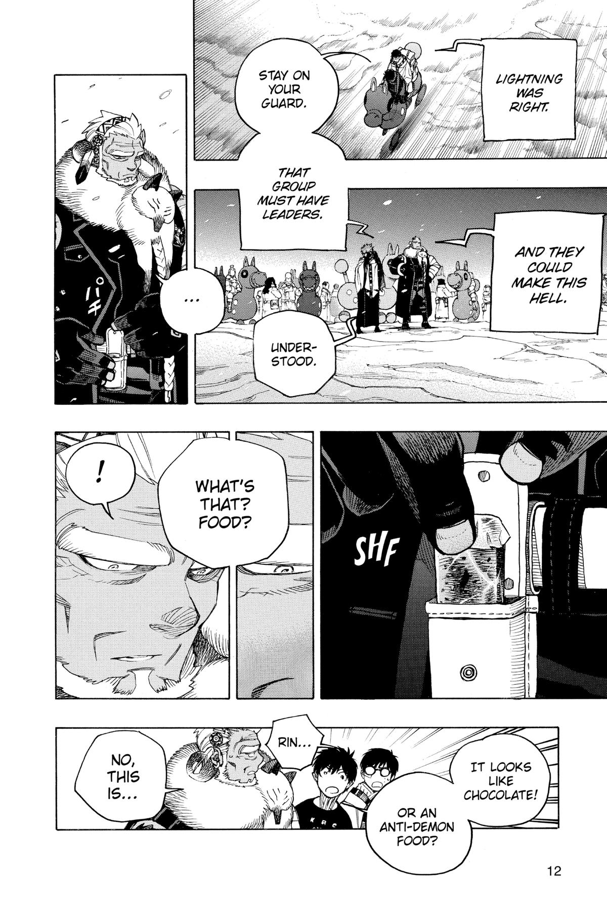Blue Exorcist Chapter 146 - Page 12