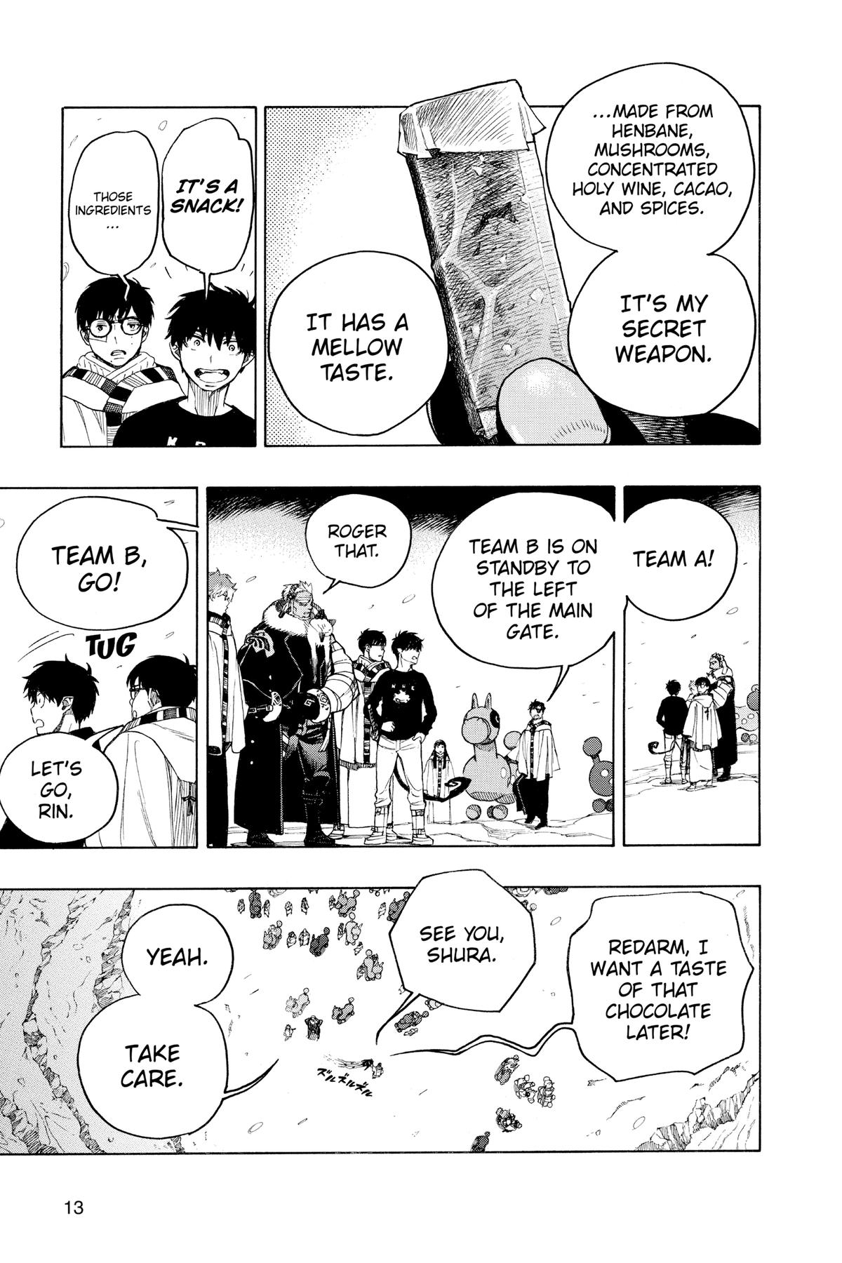 Blue Exorcist Chapter 146 - Page 13