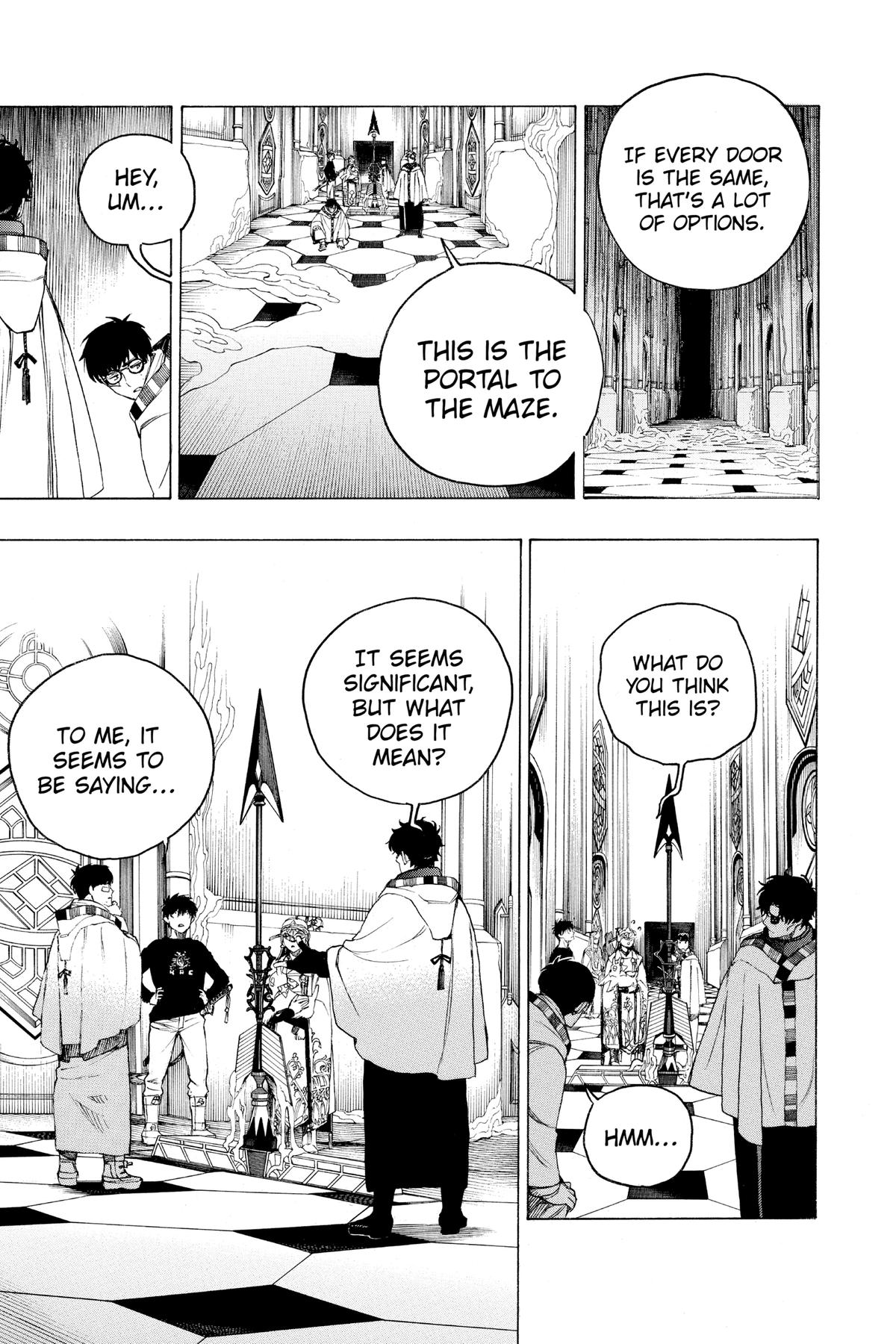 Blue Exorcist Chapter 150 - Page 9