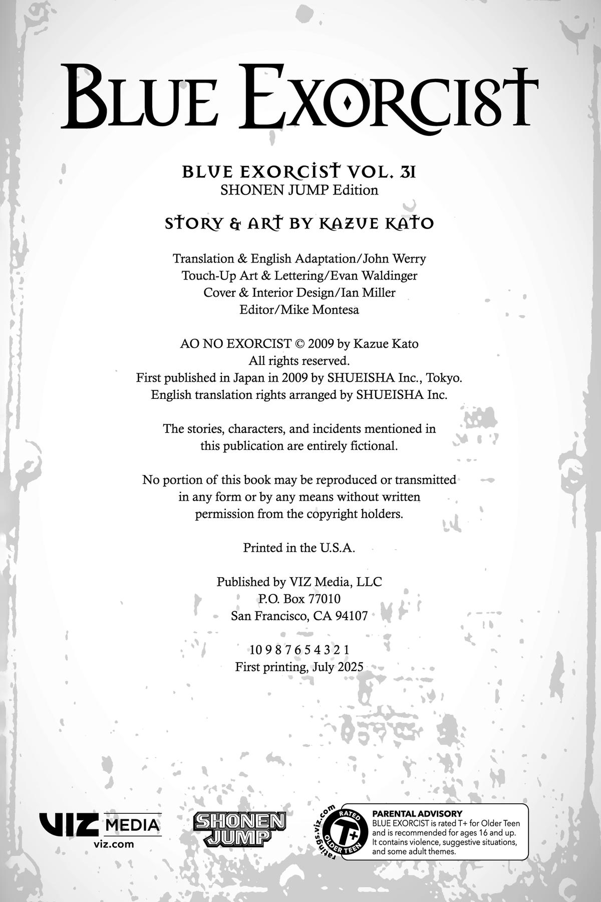 Blue Exorcist Chapter 150 - Page 33
