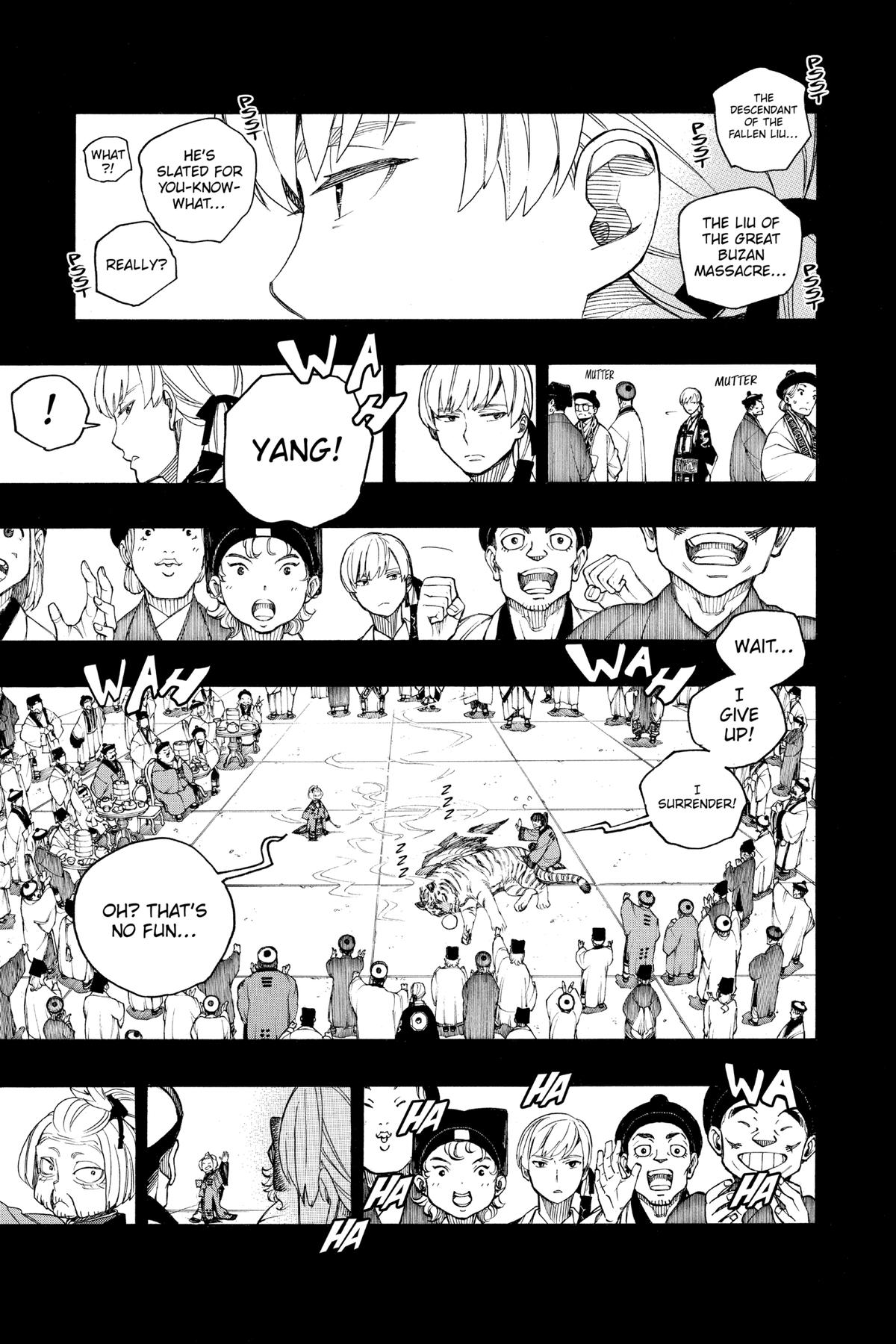 Blue Exorcist Chapter 153 - Page 36