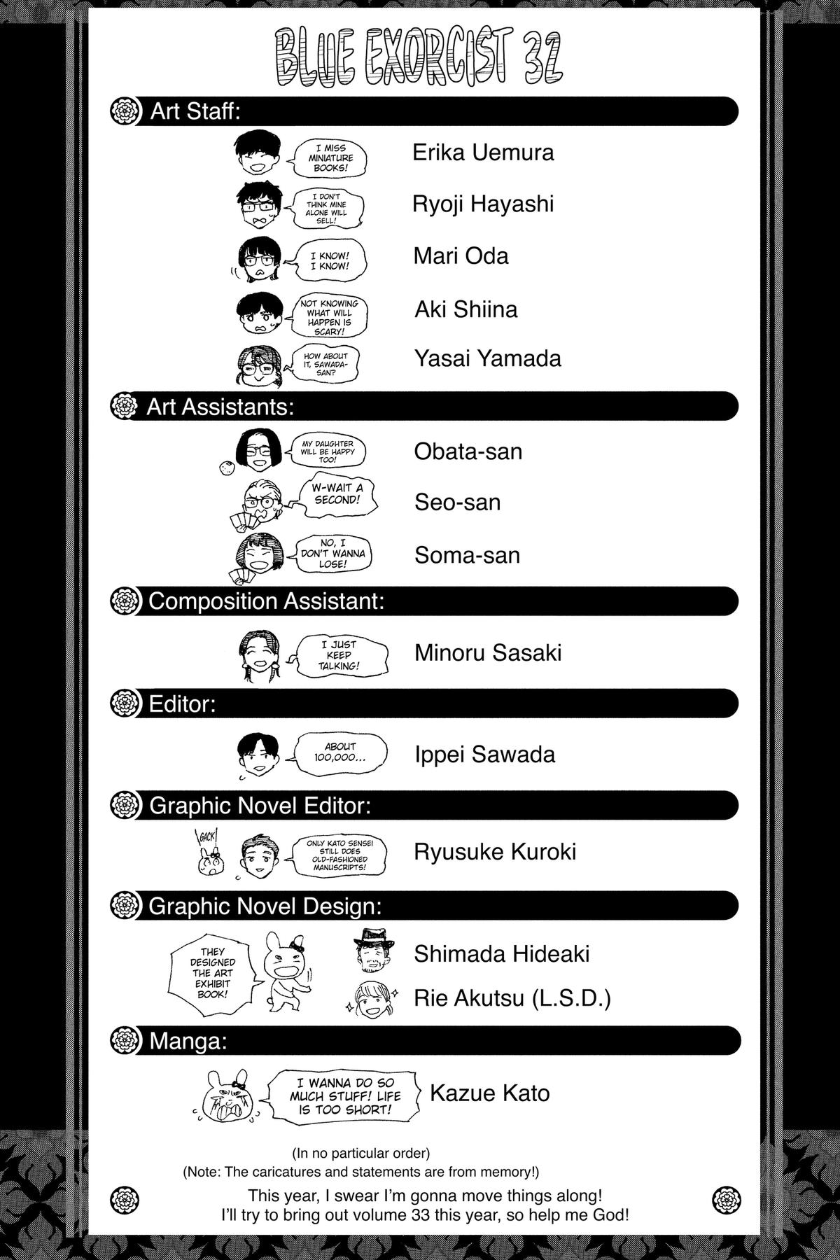 Blue Exorcist Chapter 156 - Page 35