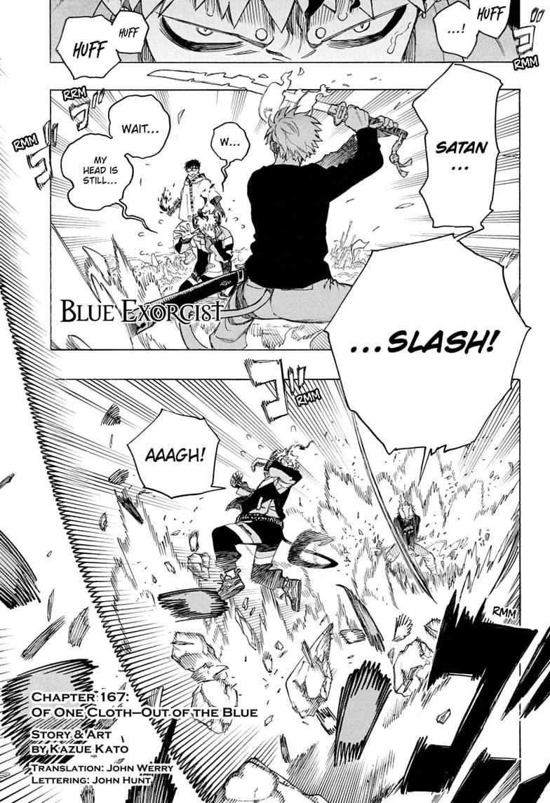 Blue Exorcist Chapter 167 - Page 1