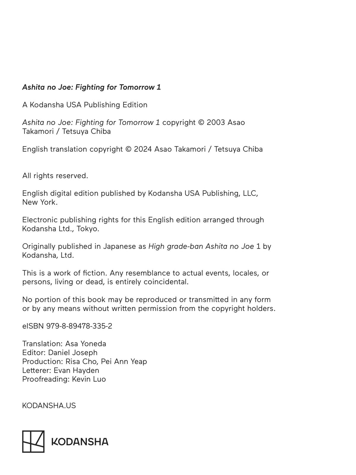 Ashita no Joe: Fighting for Tomorrow Chapter 2 - Page 313