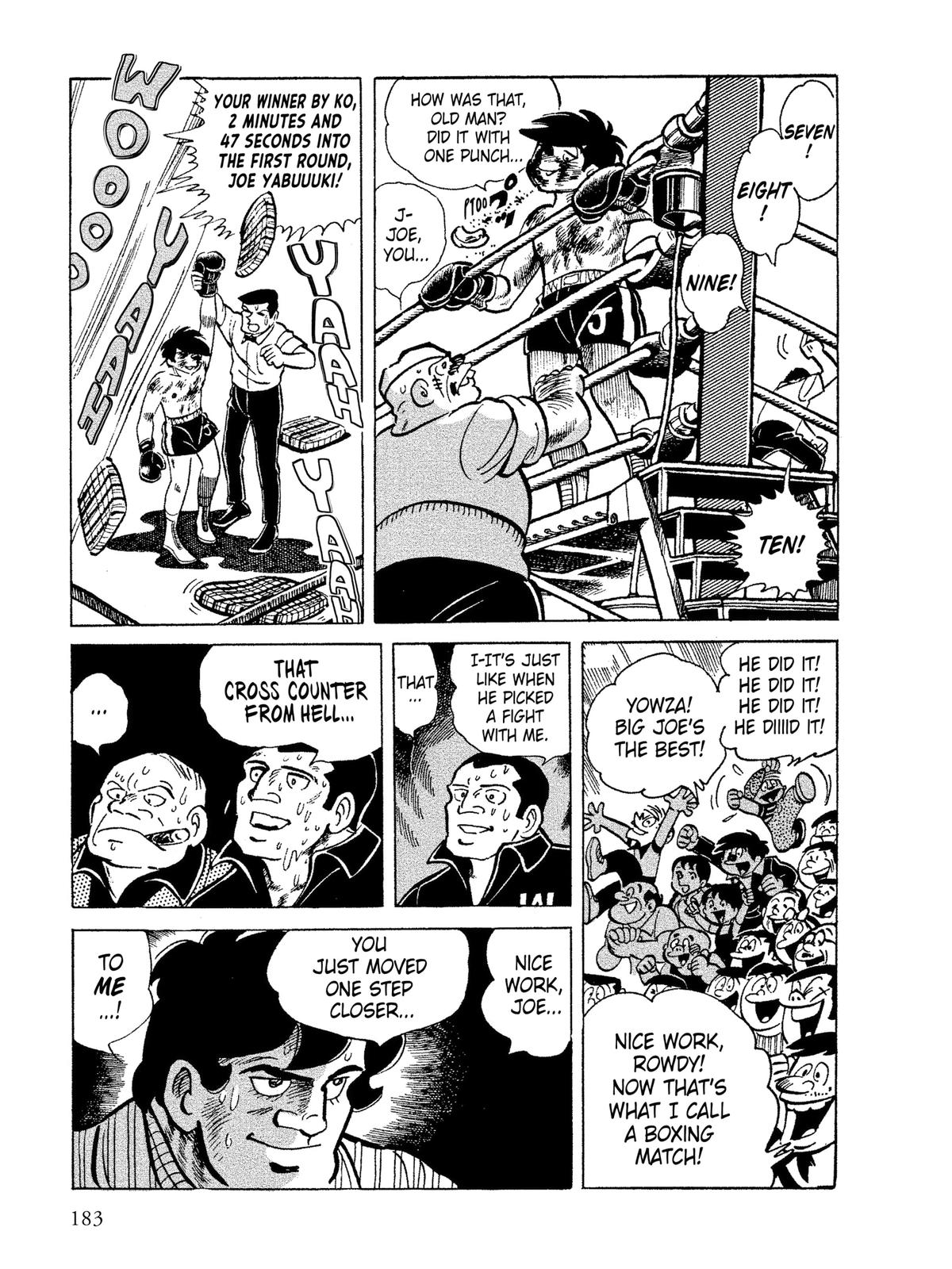 Ashita no Joe: Fighting for Tomorrow Chapter 8 - Page 185